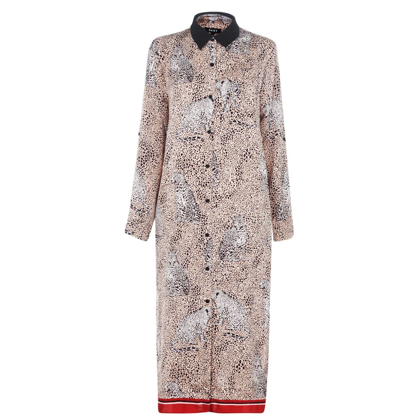 DKNY Leopard Maxi Sleep Shirt