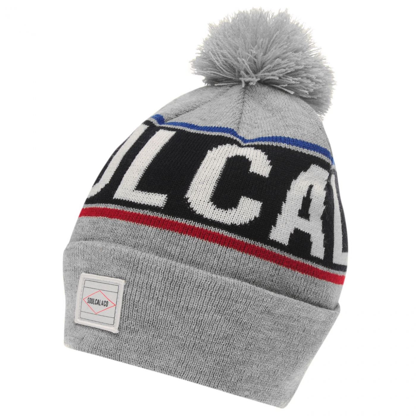 SoulCal Branded Beanie Hat Mens