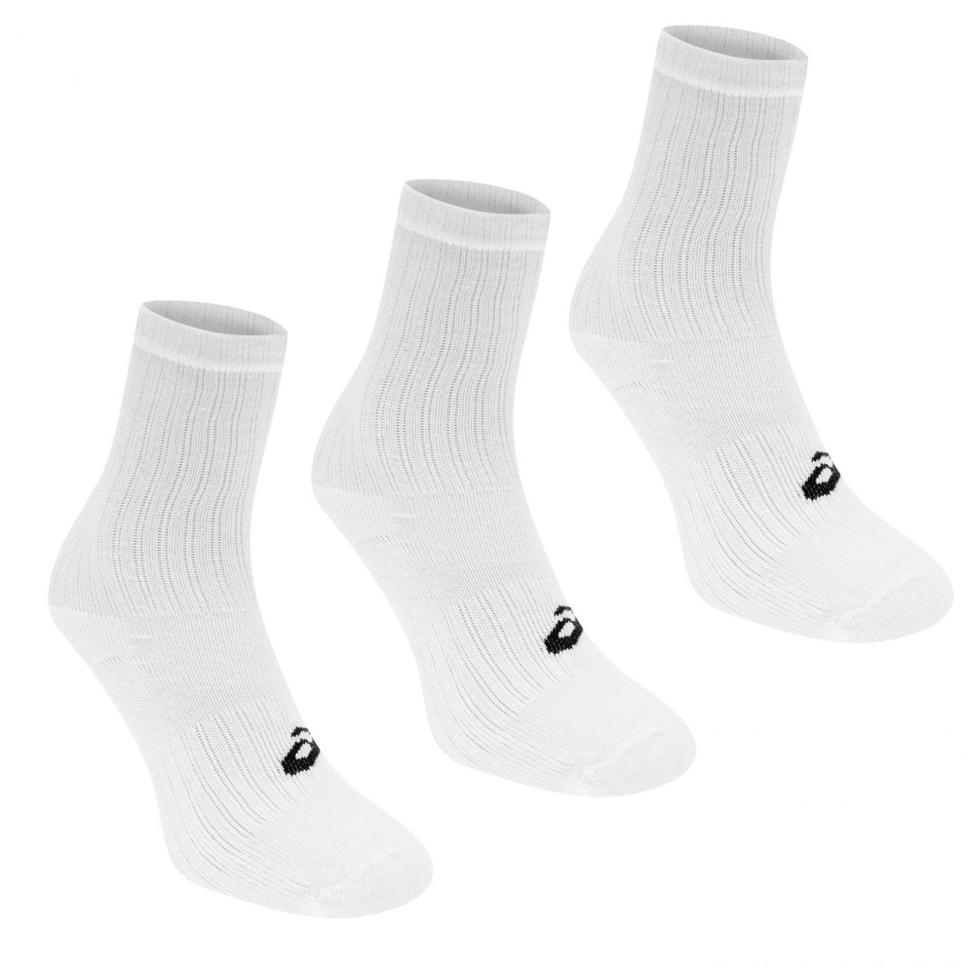 Asics Three Pack Crew Socks