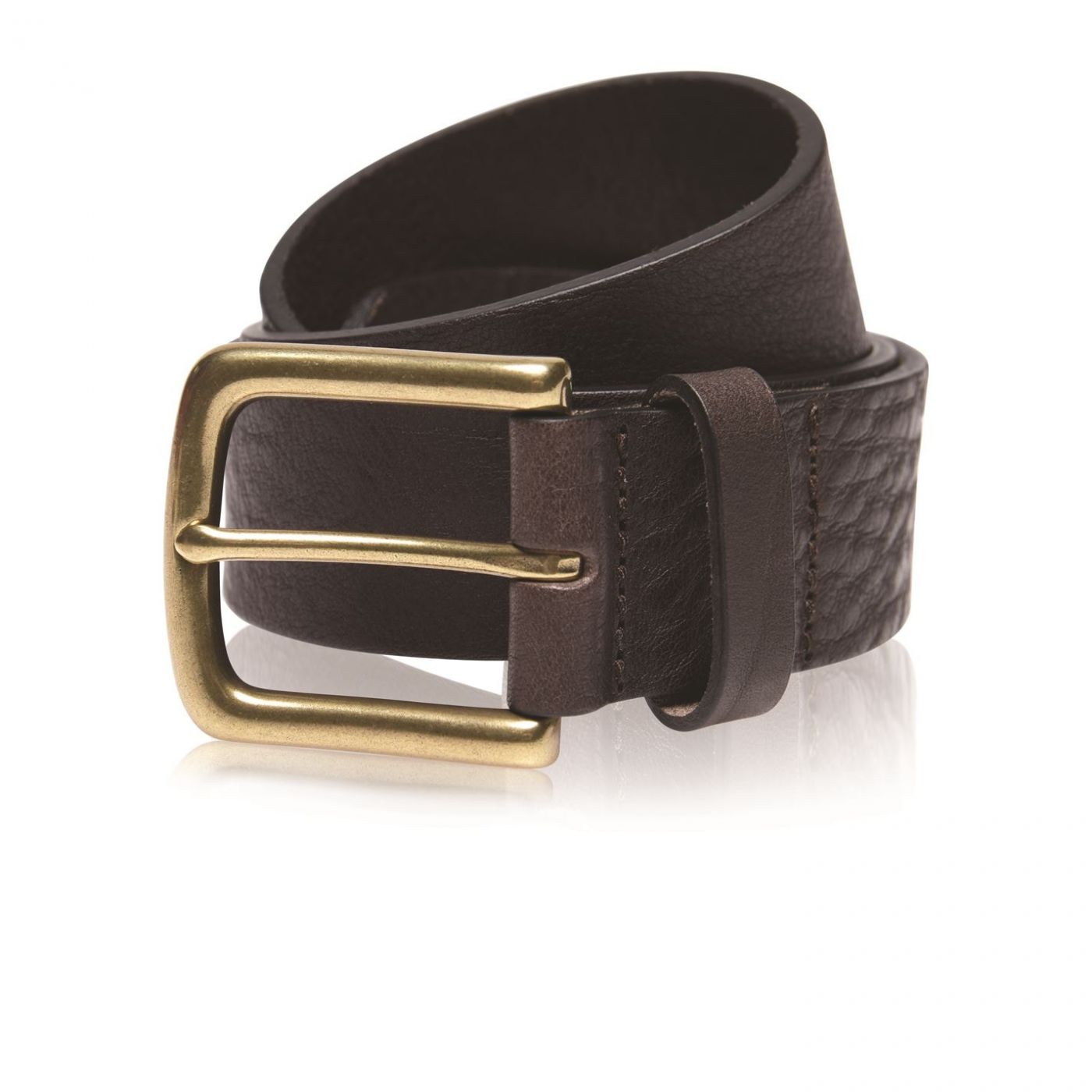 Firetrap Premium Leather Belt Mens