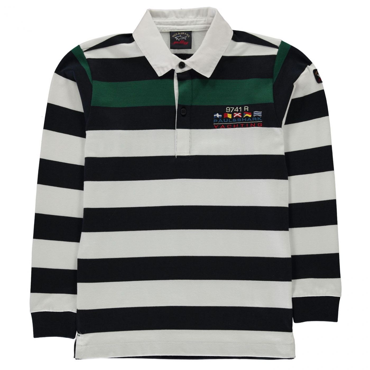 Paul And Shark Long Sleeve Polo Shirt