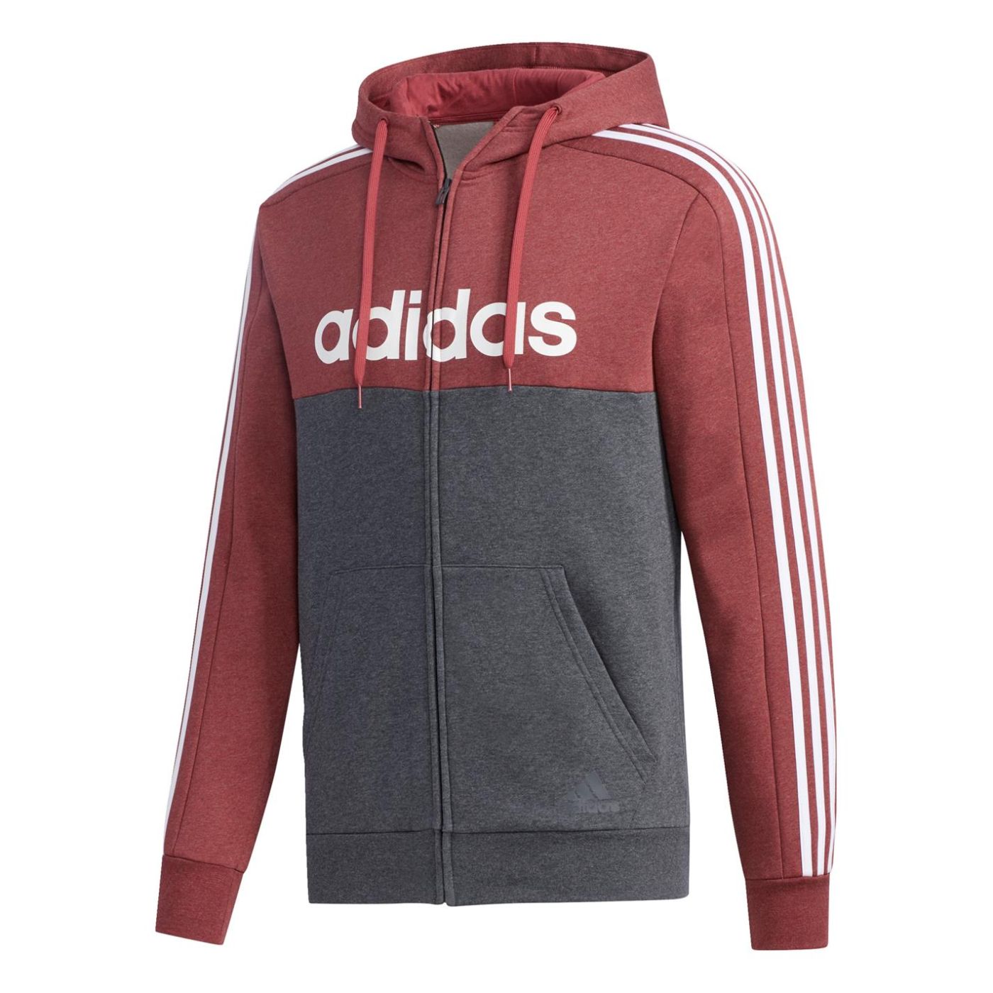 Adidas Essentials Colorblock Hooded Track Top Men