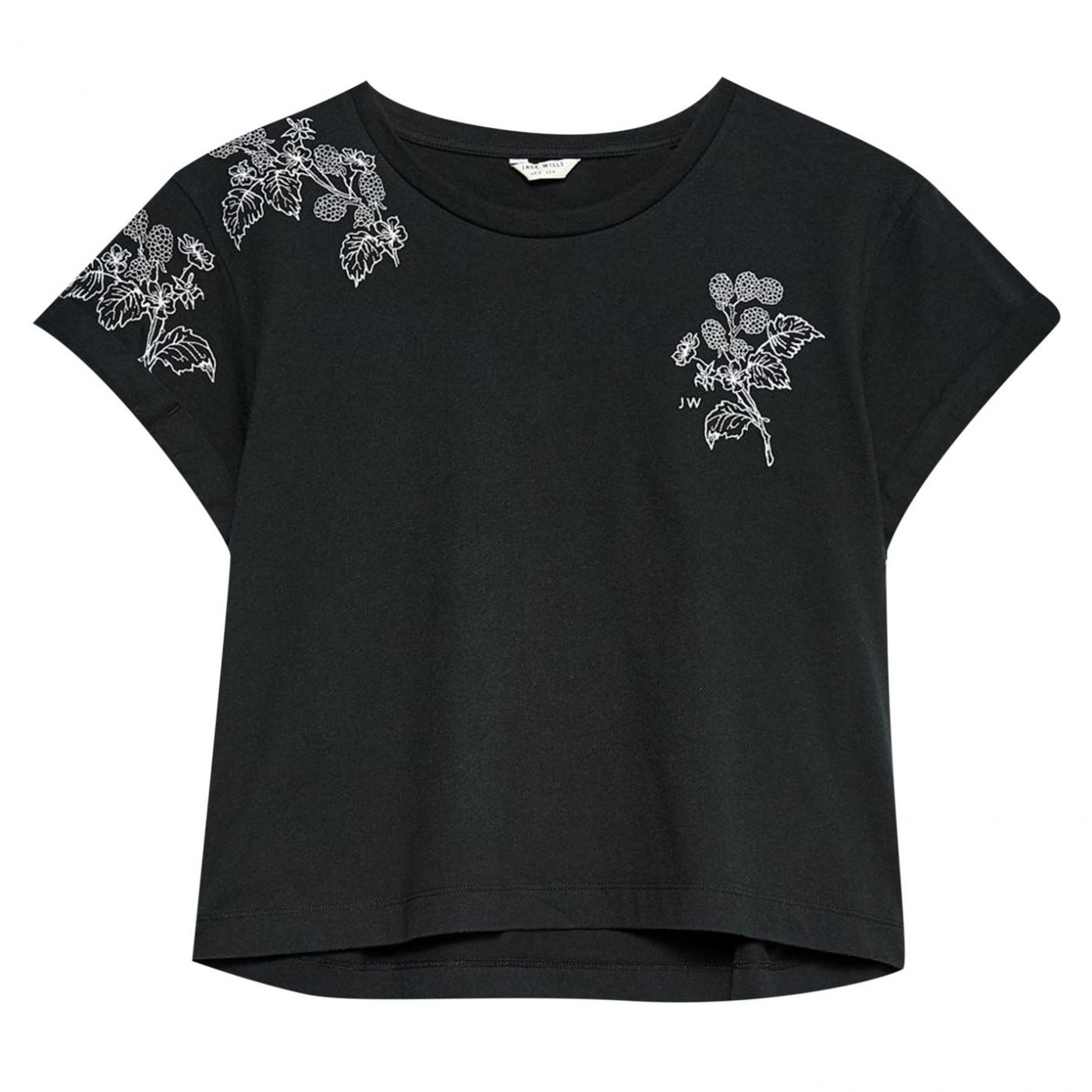 Jack Wills Irvine Embroidered T-Shirt