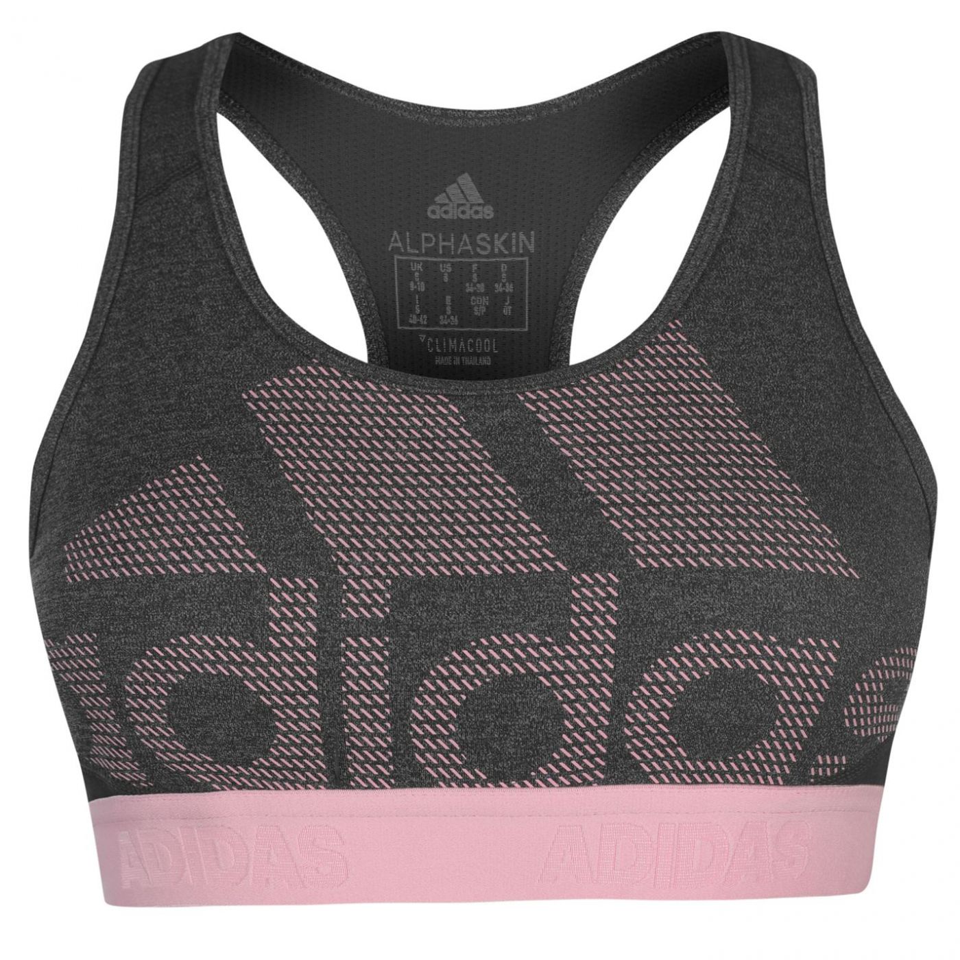 Adidas Alphaskin Logo Bra Ladies