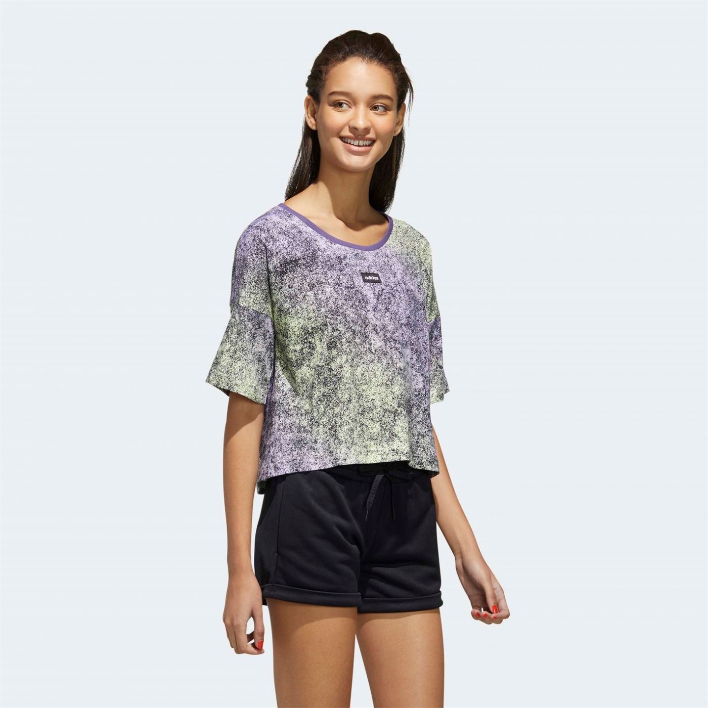 Adidas AAA Crop T  Shirt Ladies