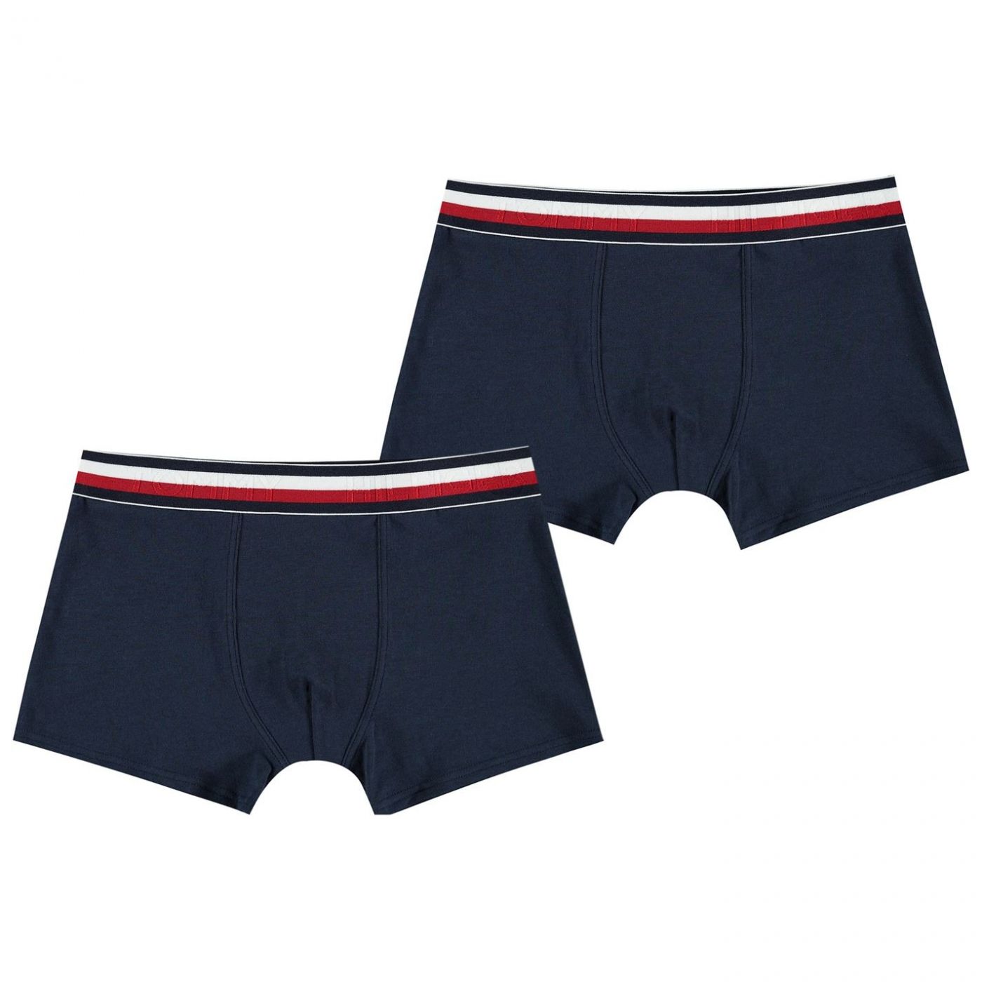 Tommy Hilfiger 2 Pack Plain Trunks