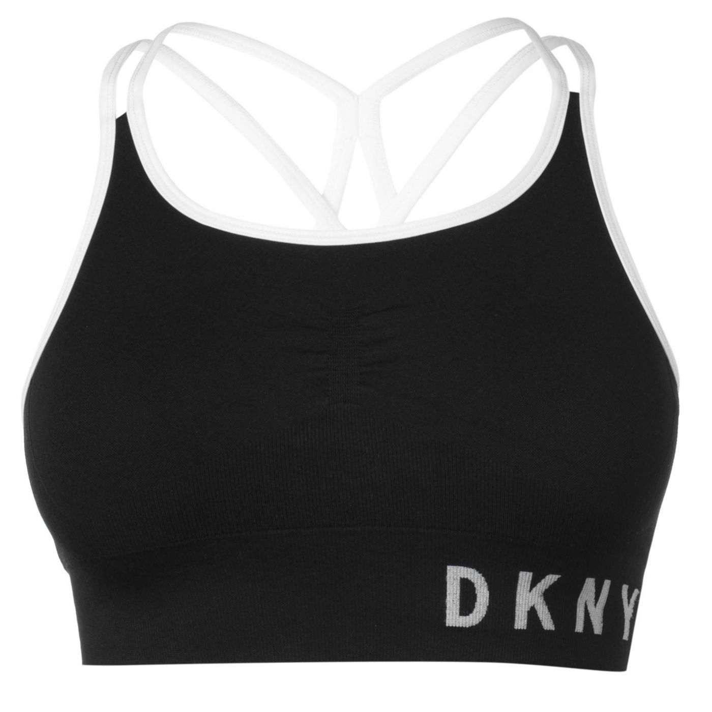 DKNY Logo Sports Bra