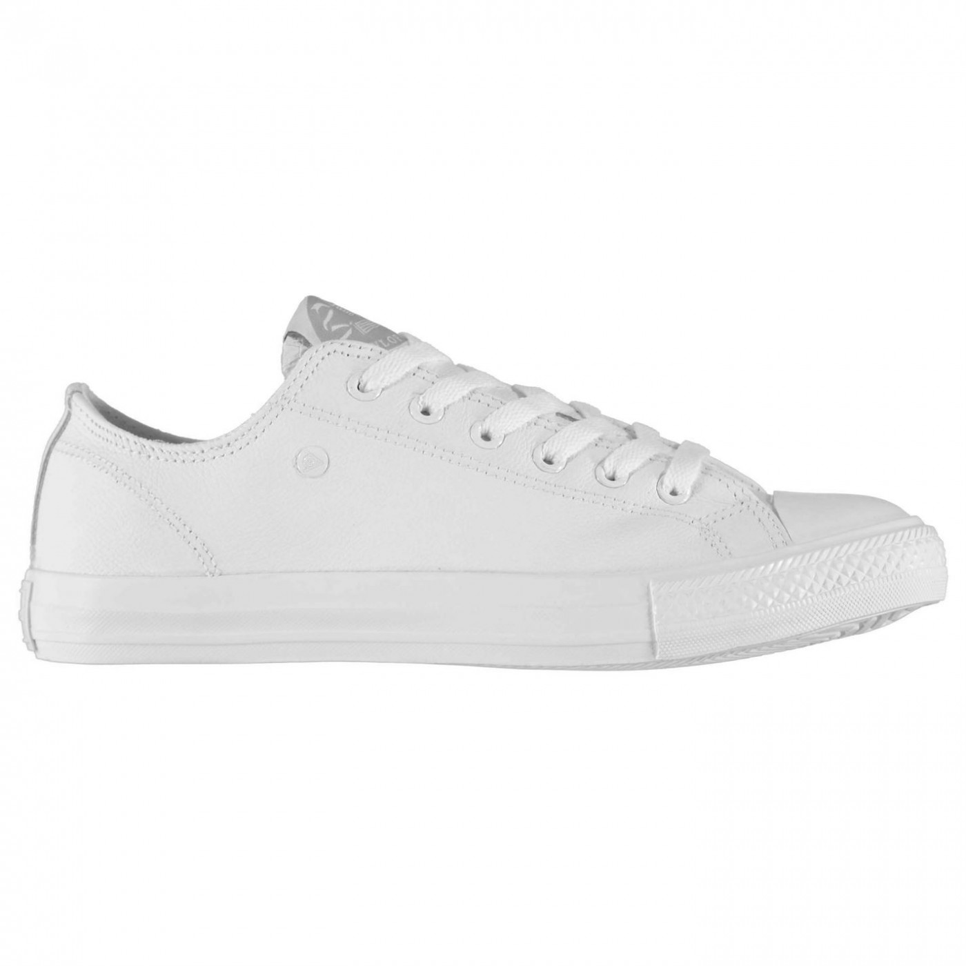 dunlop leather low trainers ladies