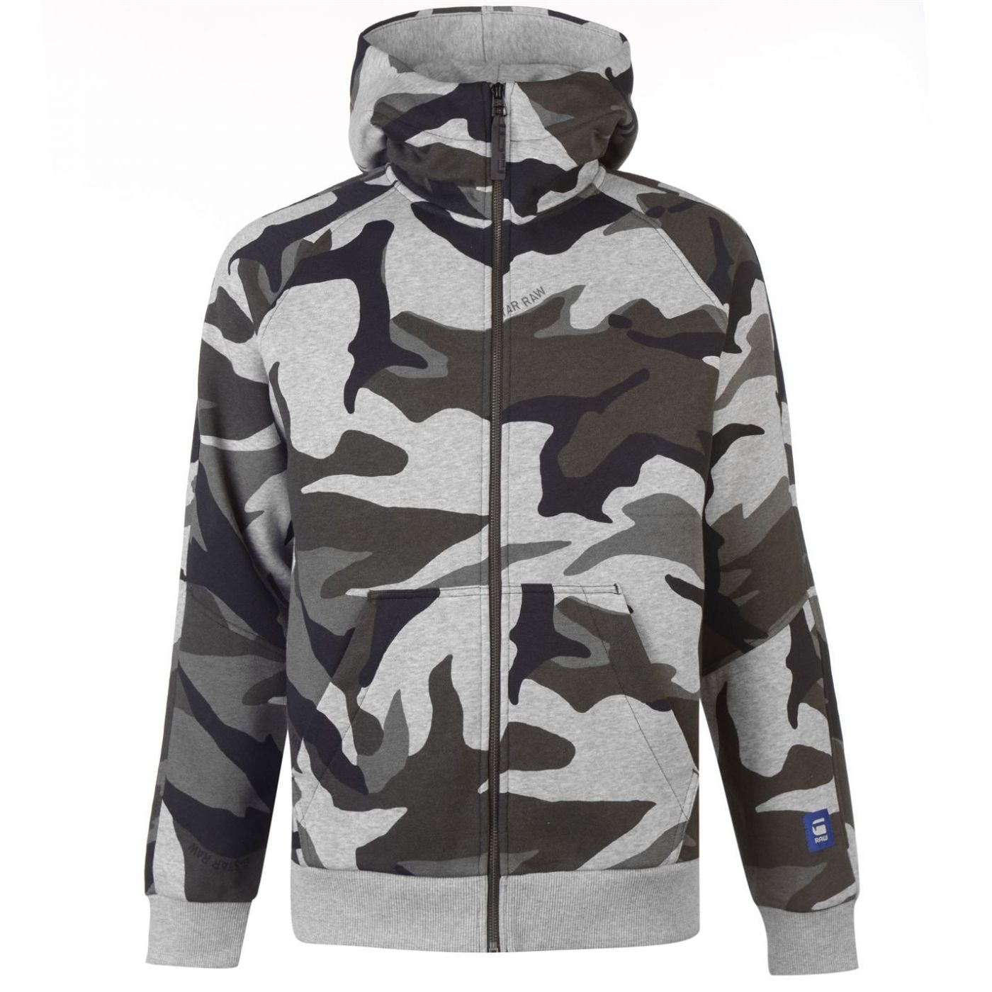 G Star Camo Zip Hoodie