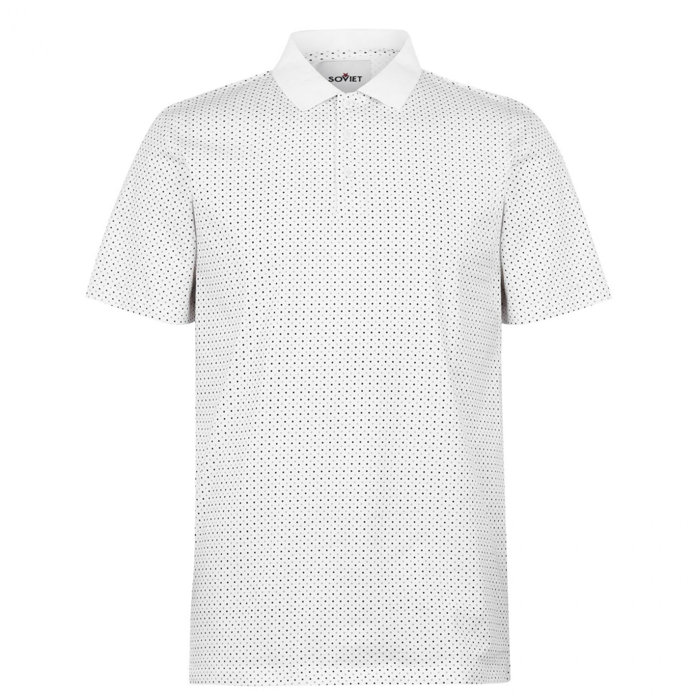 Soviet AOP Polo Shirt Mens