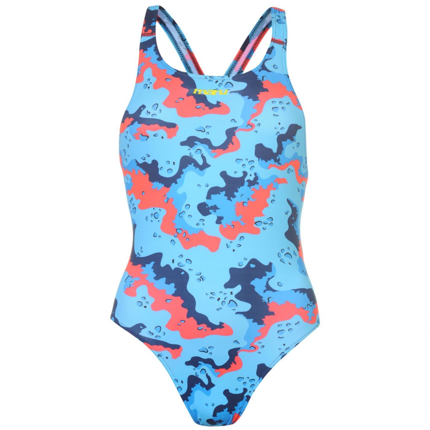 Maru Vault Back Swimming Costume Ladies