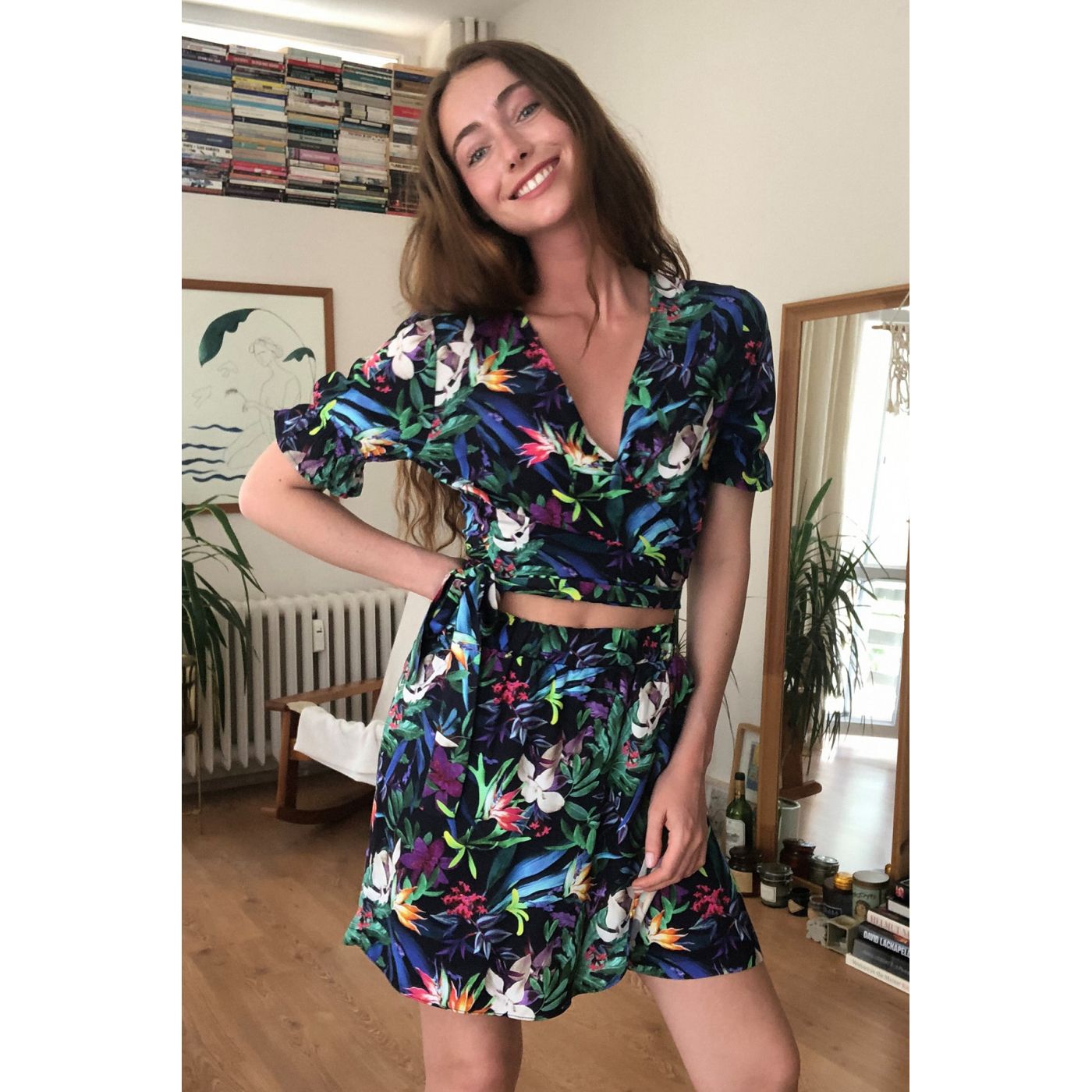 Trendyol Multicolor Floral Printed Shorts & Bermuda