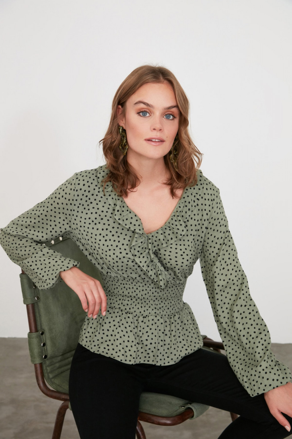 Trendyol Multicolored Floral Printed Blouse