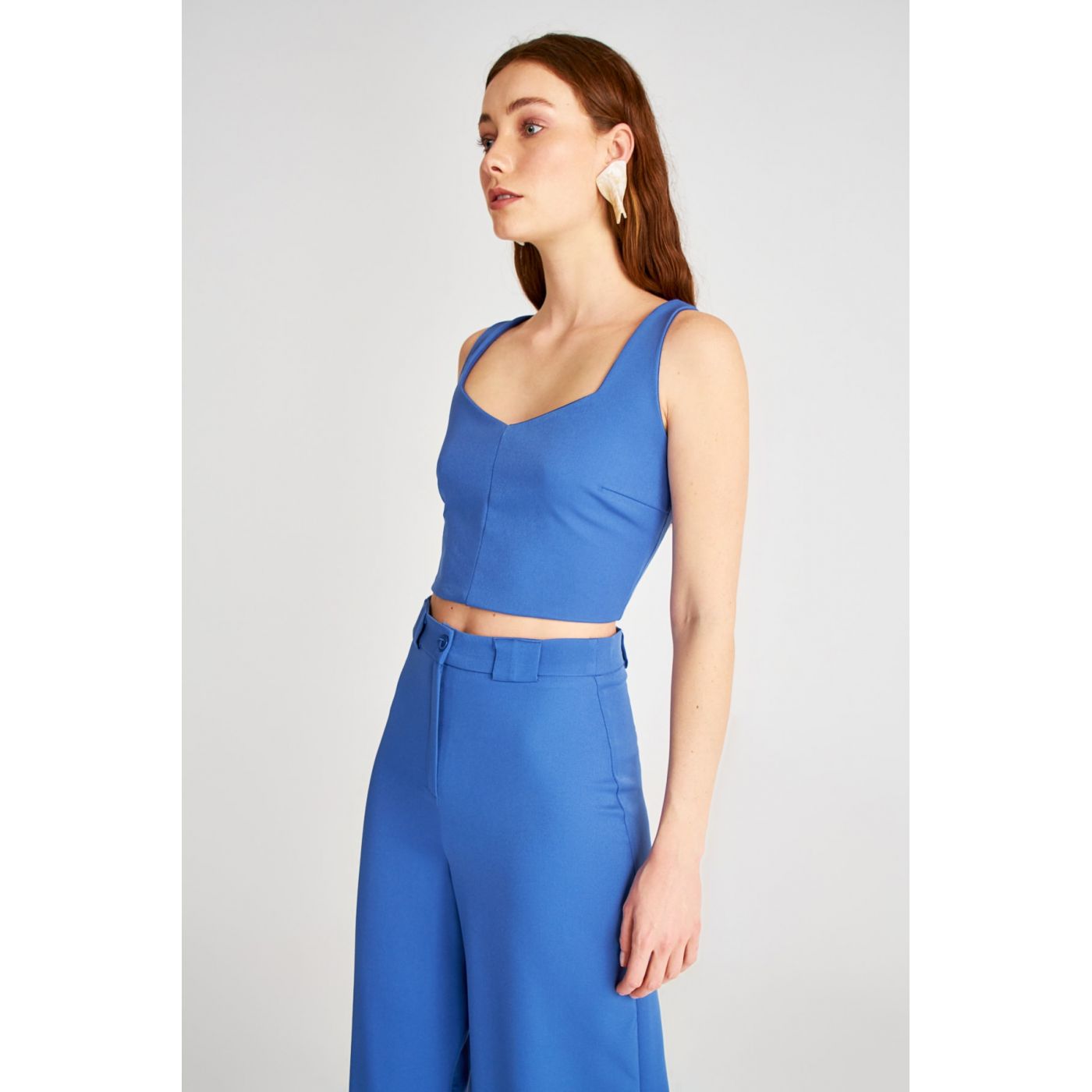 Trendyol Blue Basic Blouse