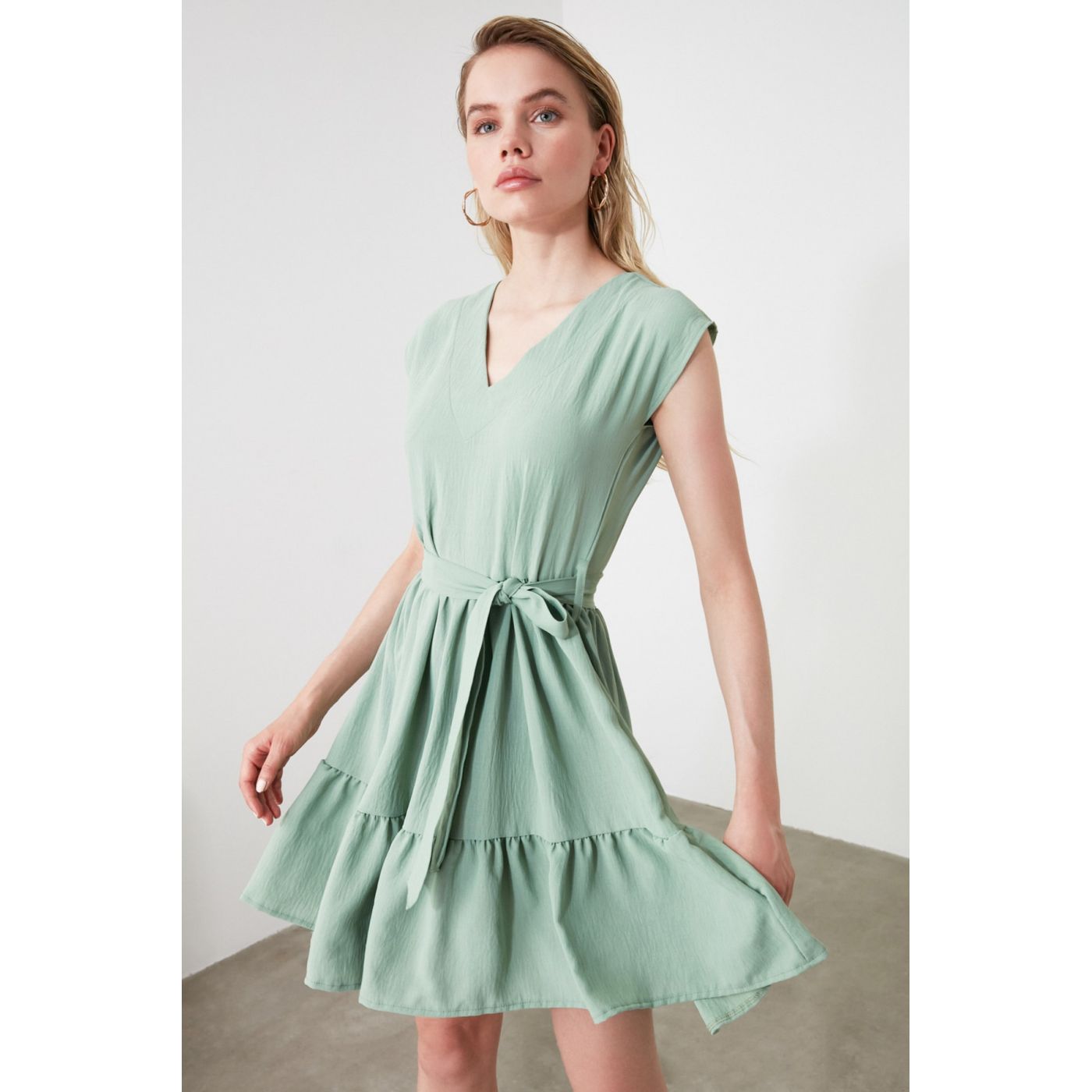 Trendyol Mint Belt Dress