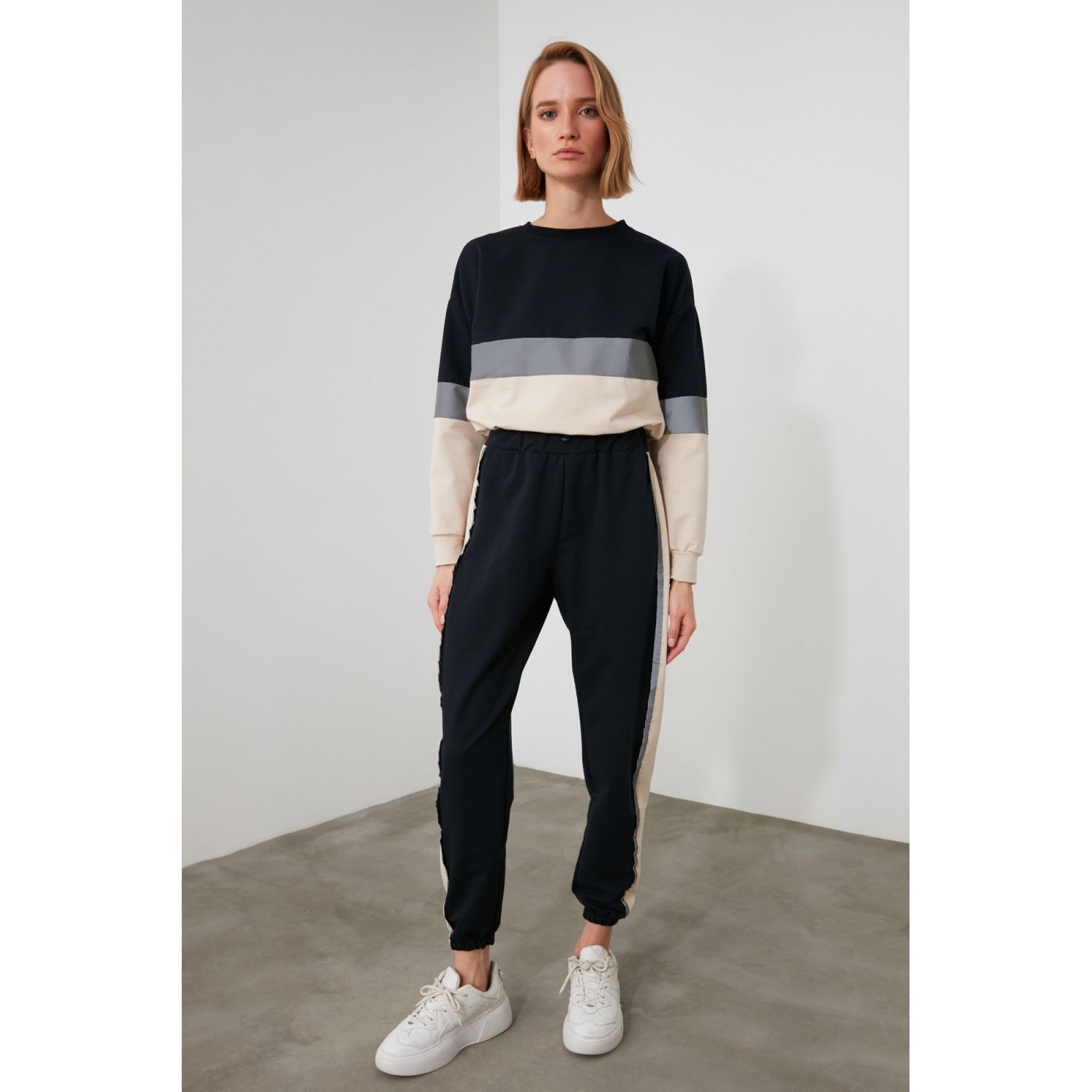 Trendyol Navy Basic Jogger Sports Tracksuit bottom