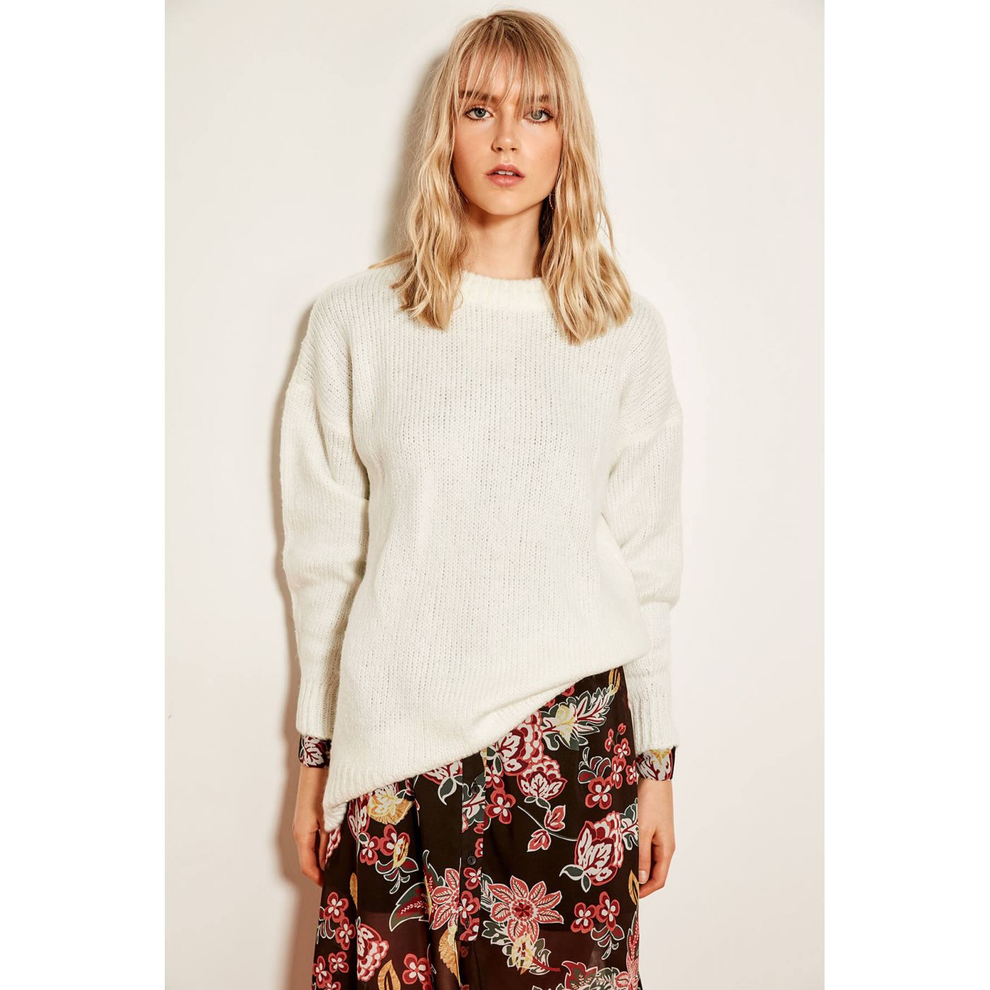 Trendyol Lila Bicycle Collar Sweater Sweaters