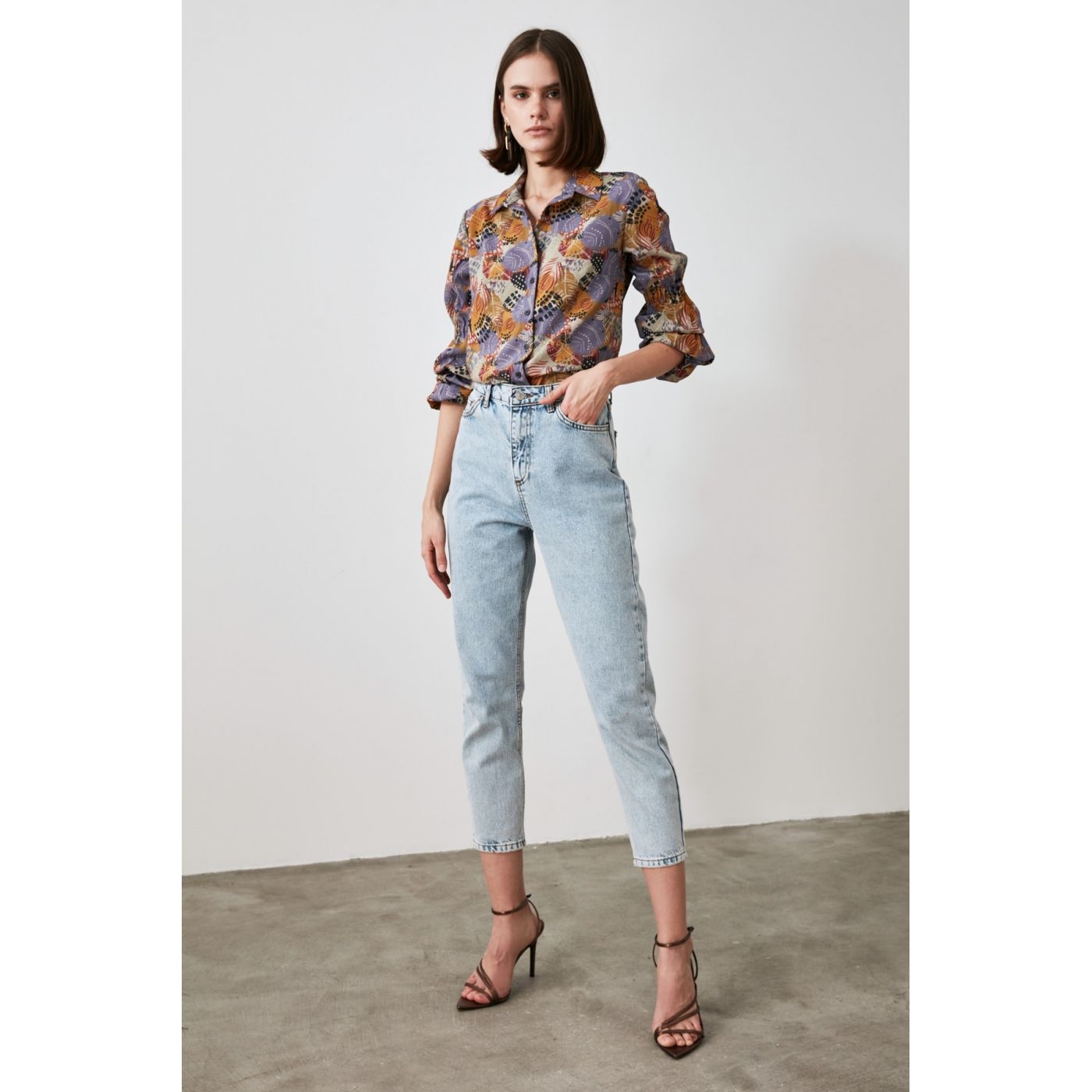 Trendyol Multicolor Printed Shirt