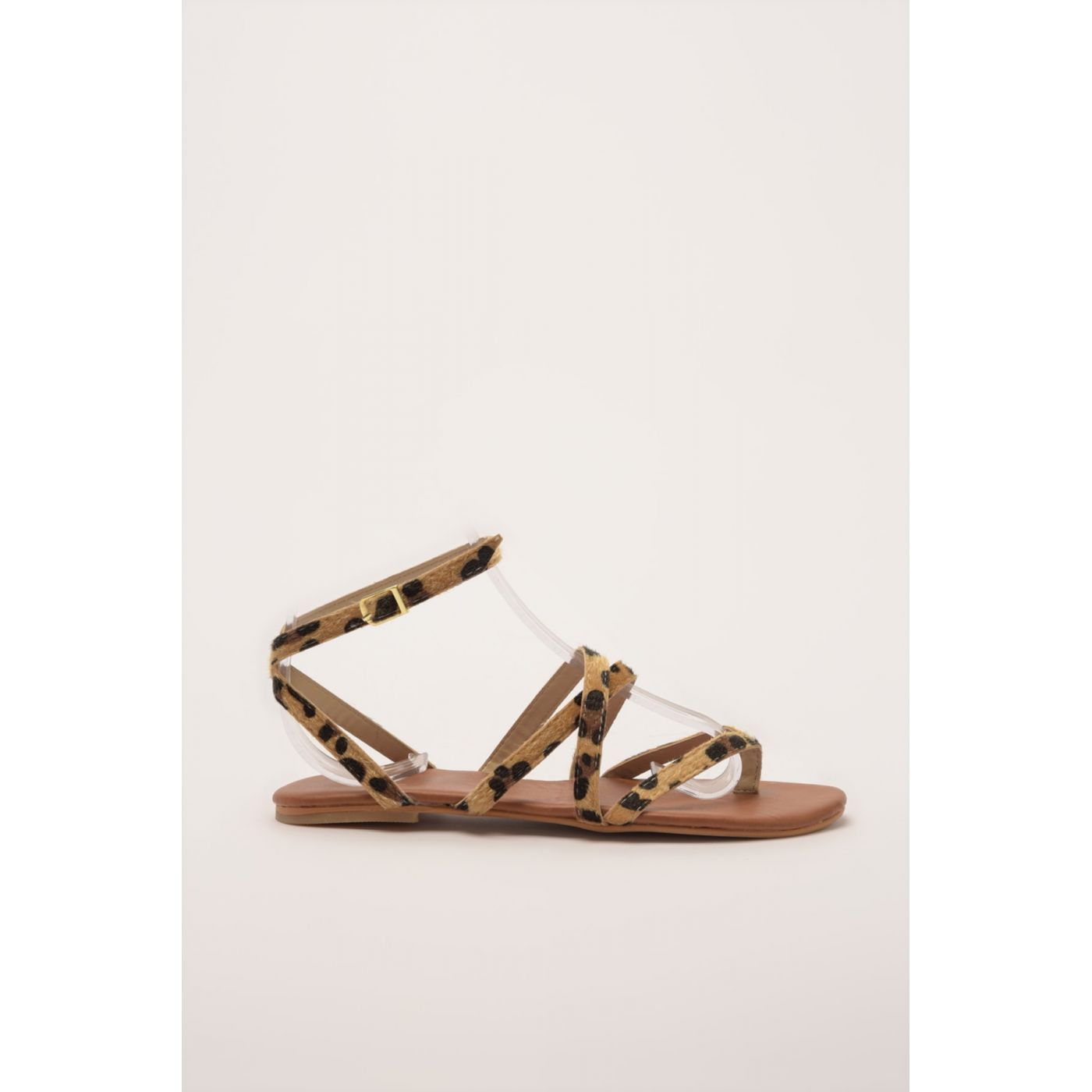 Trendyol Brown Leopard Women Sandals
