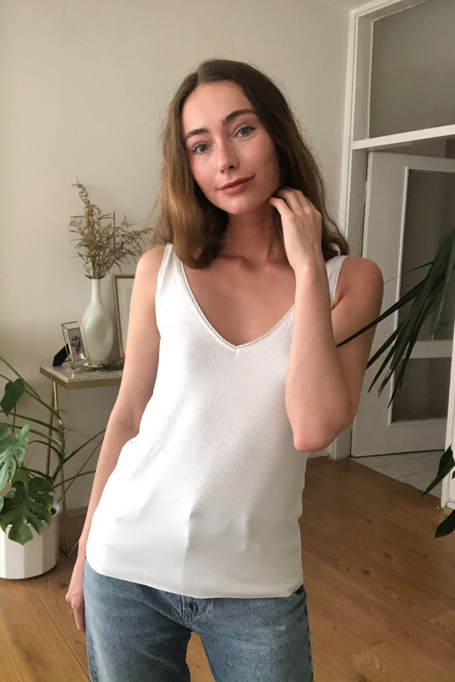 Trendyol Black and Ekru 2 Pack Fitilli Knitted Blouse