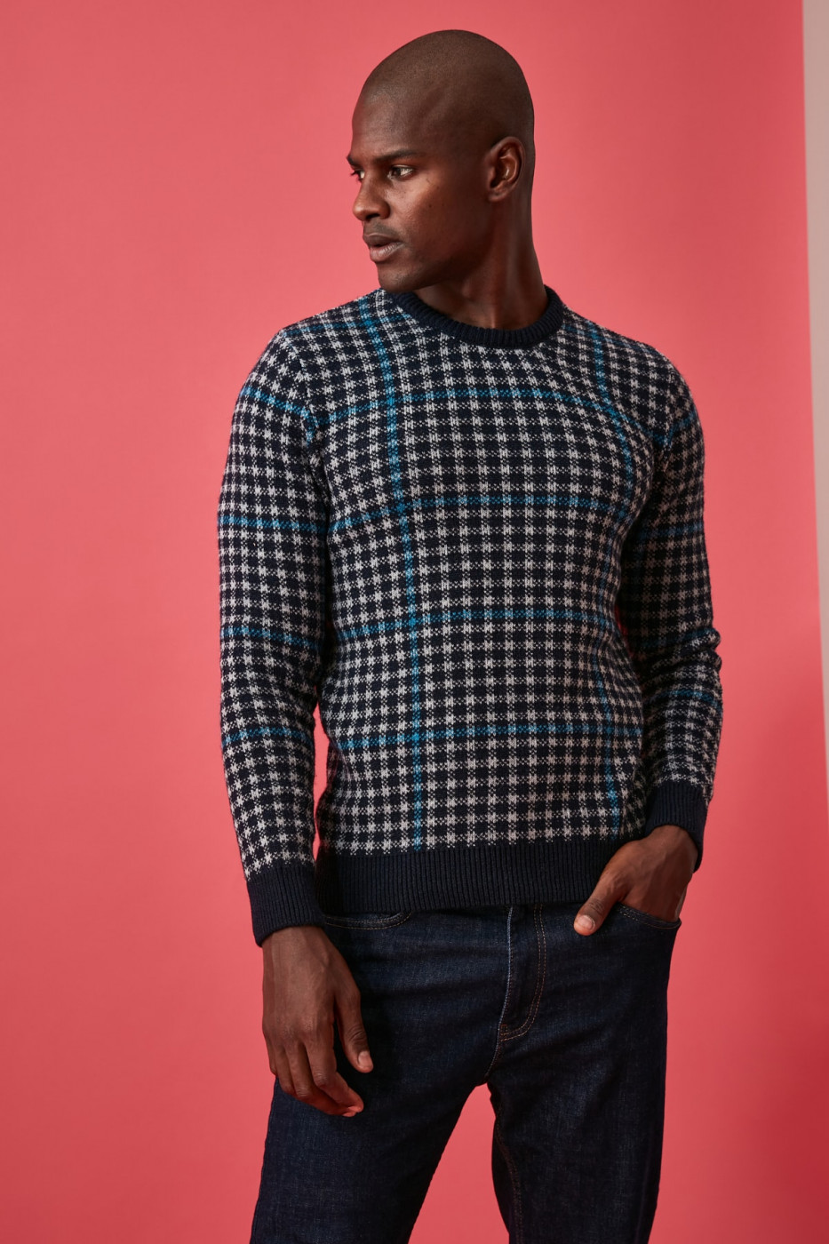 Meeste sviiter Trendyol Plaid