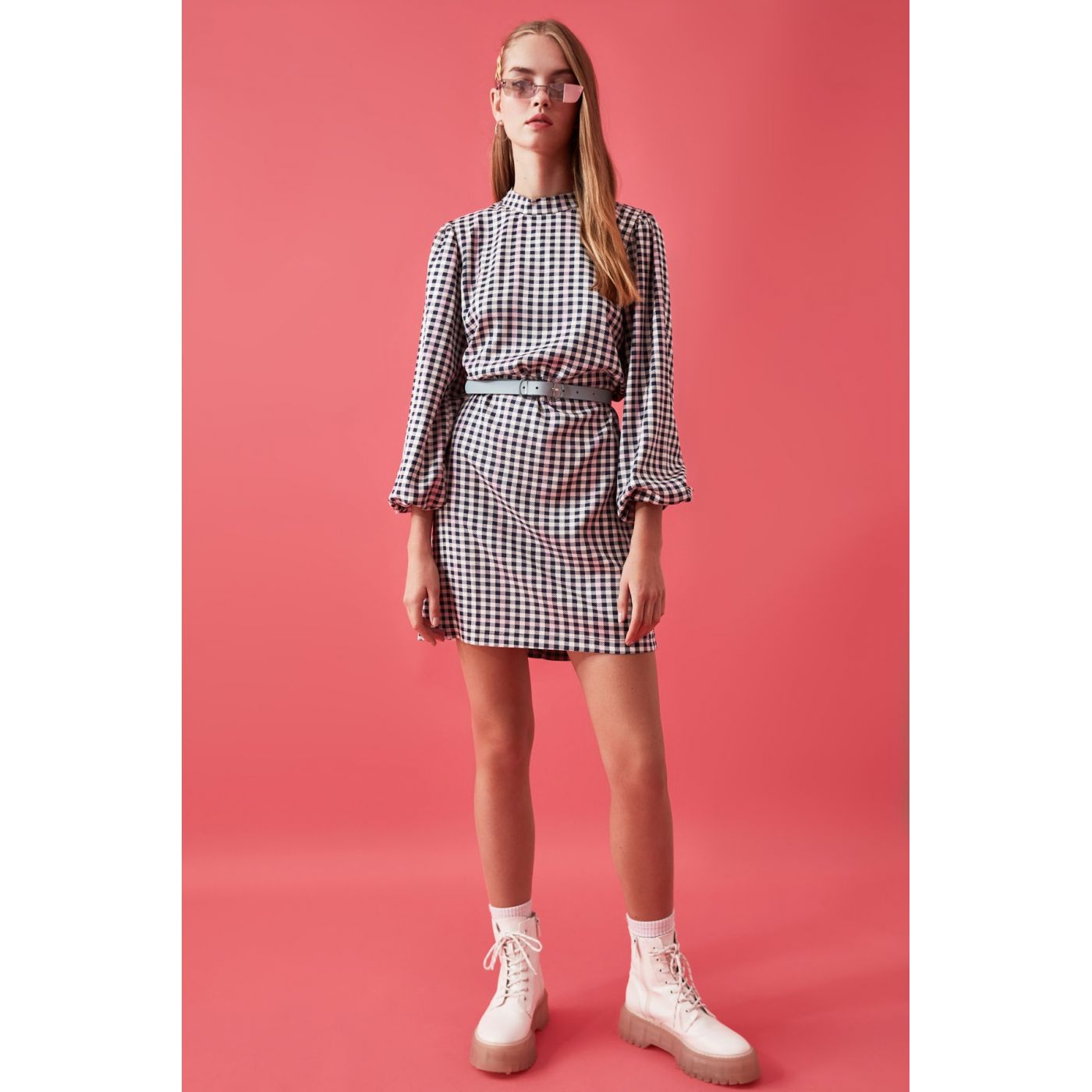 Trendyol Black Tie Detailed Dress