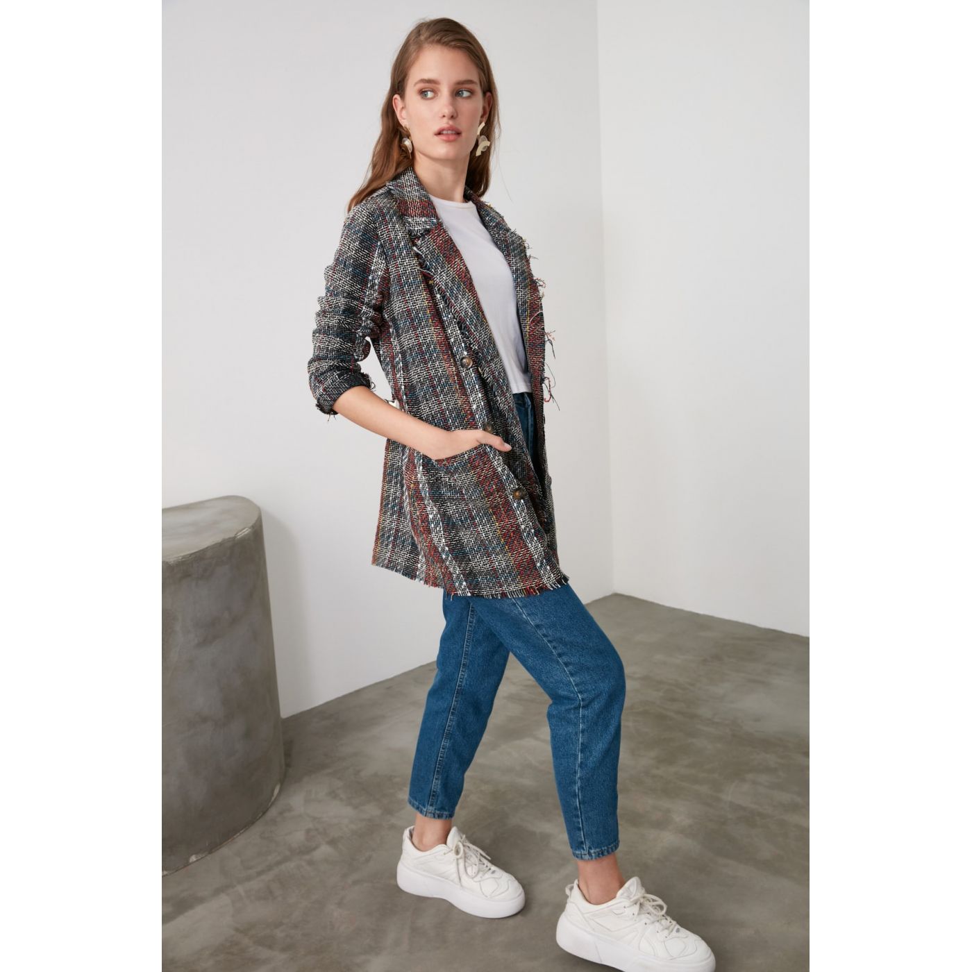 Trendyol MultiColor Pocket Detailed Jacket