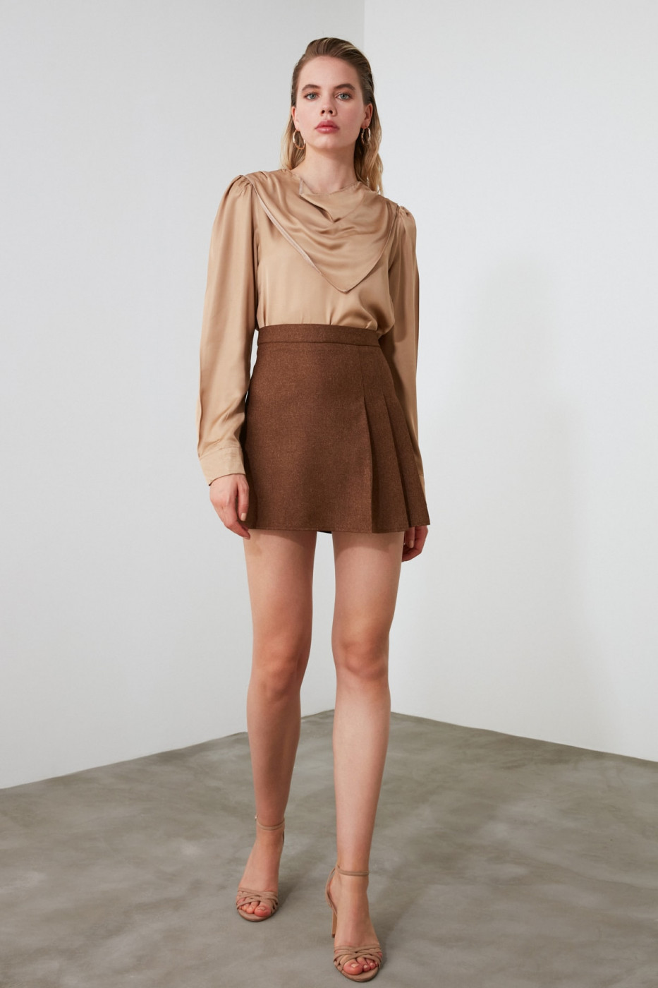 Trendyol Tdare Basic Skirt