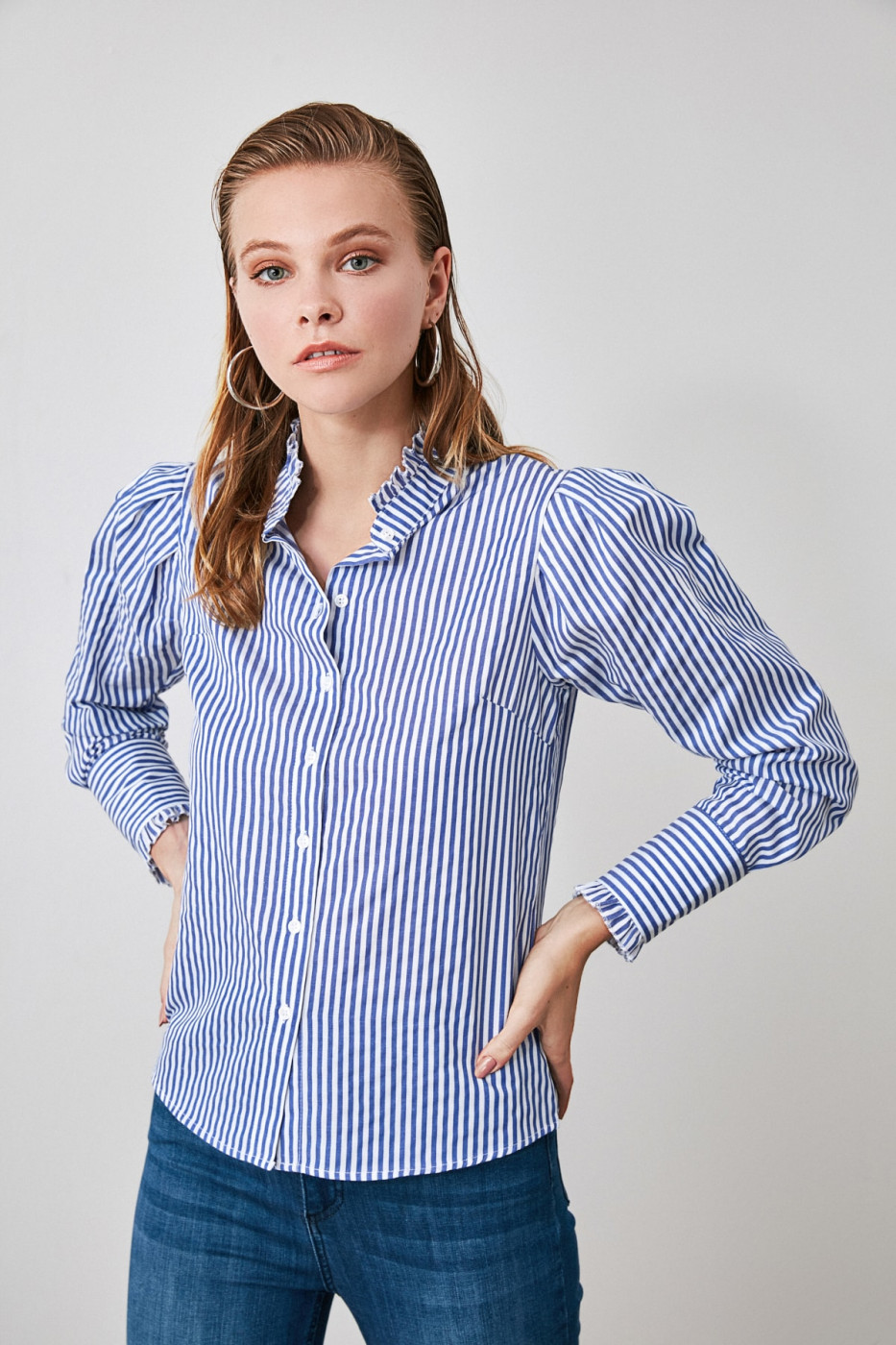 Trendyol MultiColored Striped Shirt