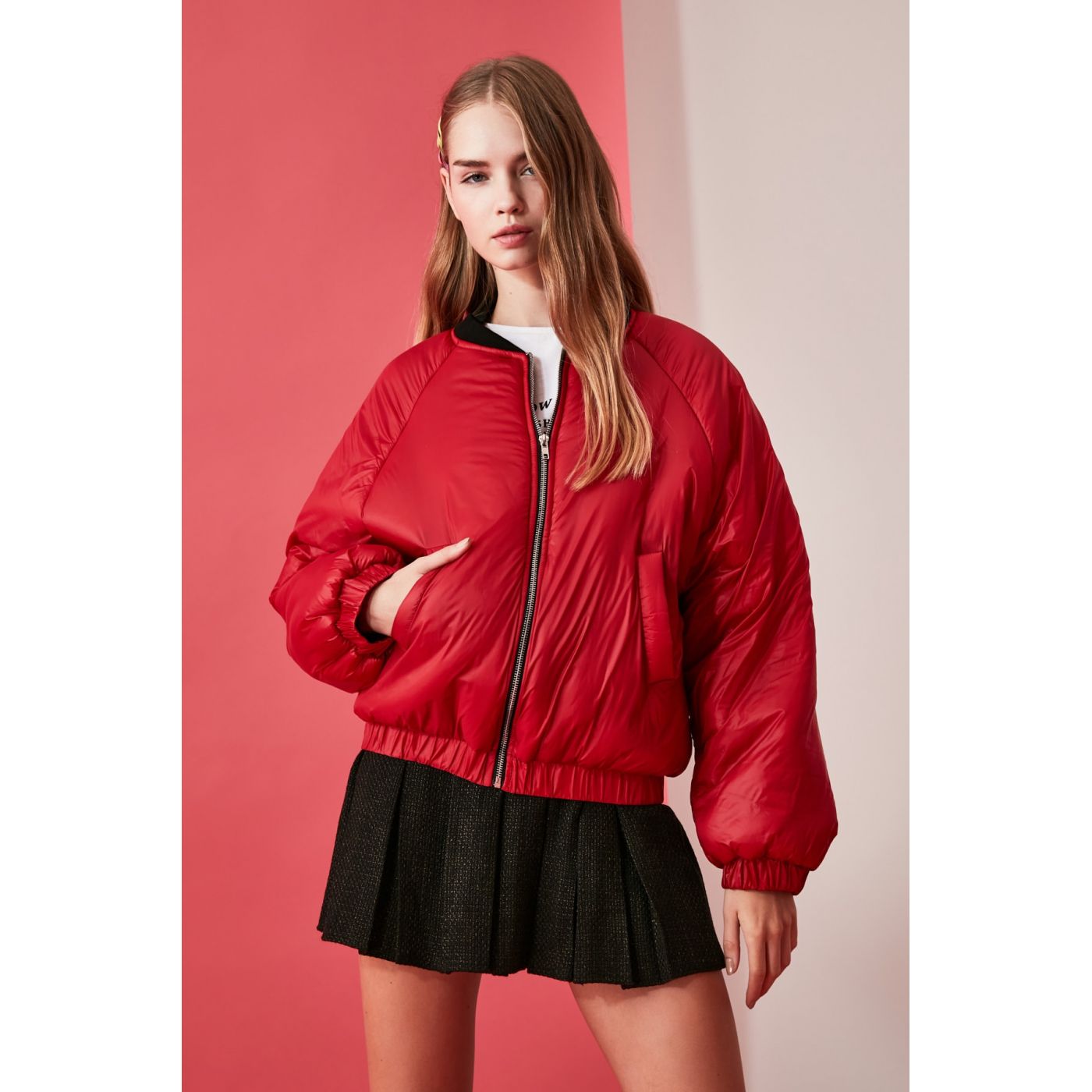 Trendyol Red Inflatable Coat