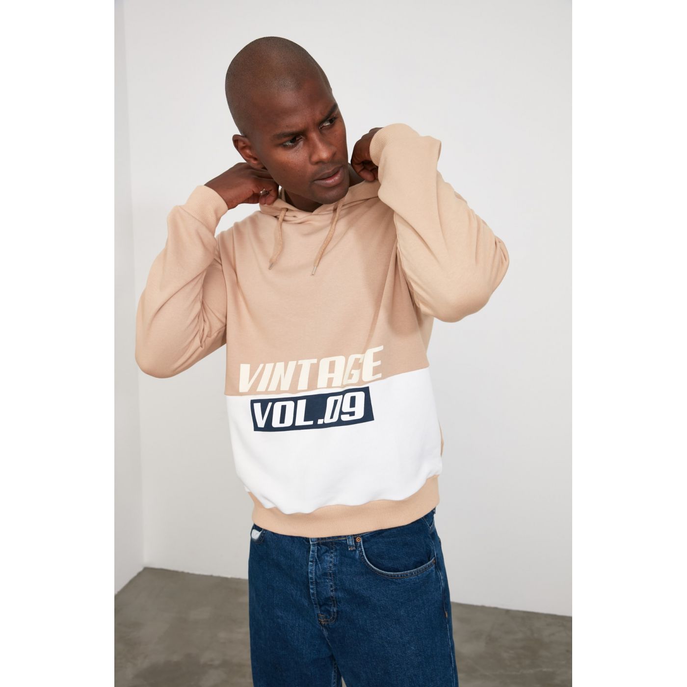 Trendyol Regular Panel Sweatshirt