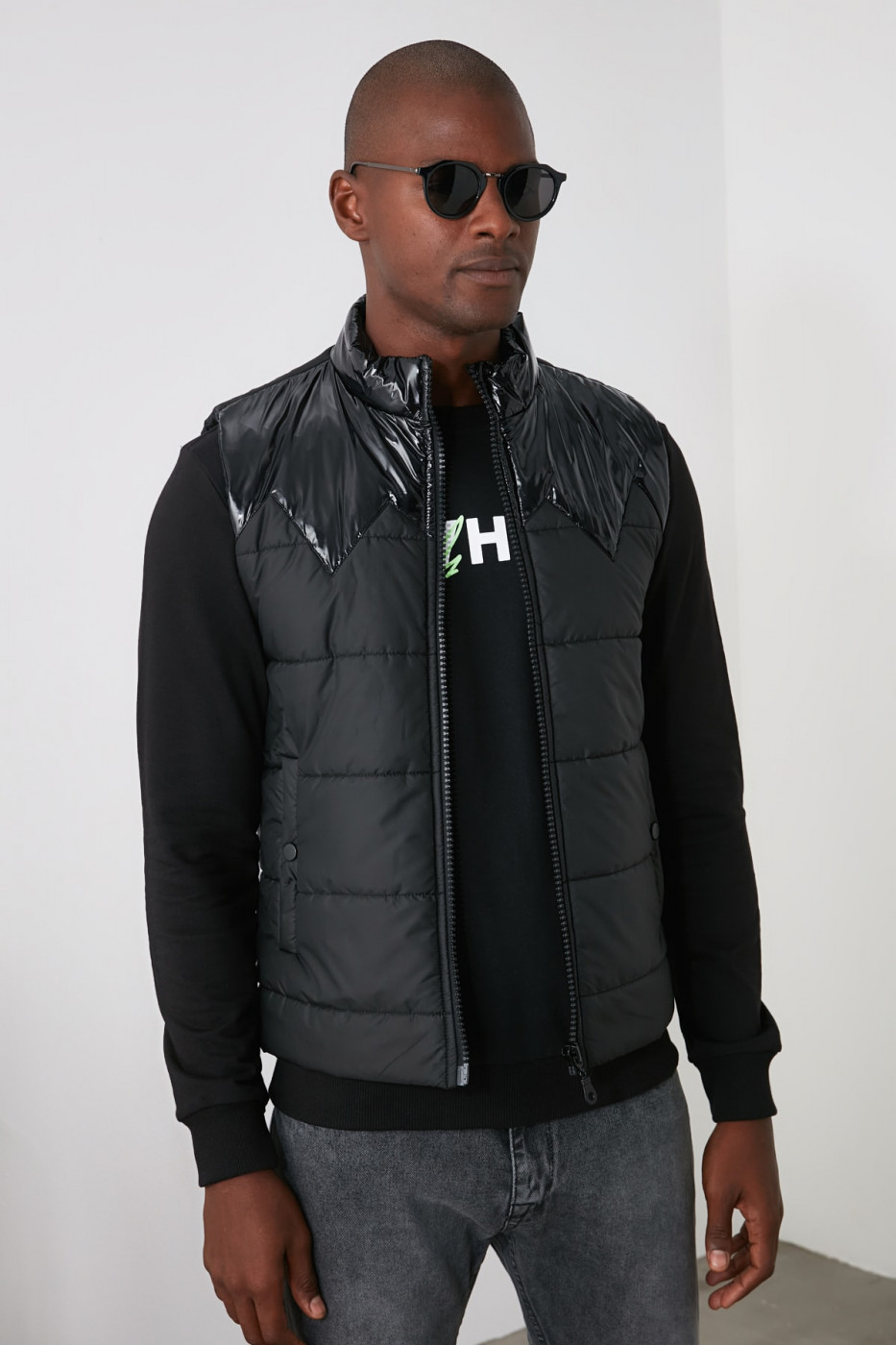 Trendyol Black Men's Vest