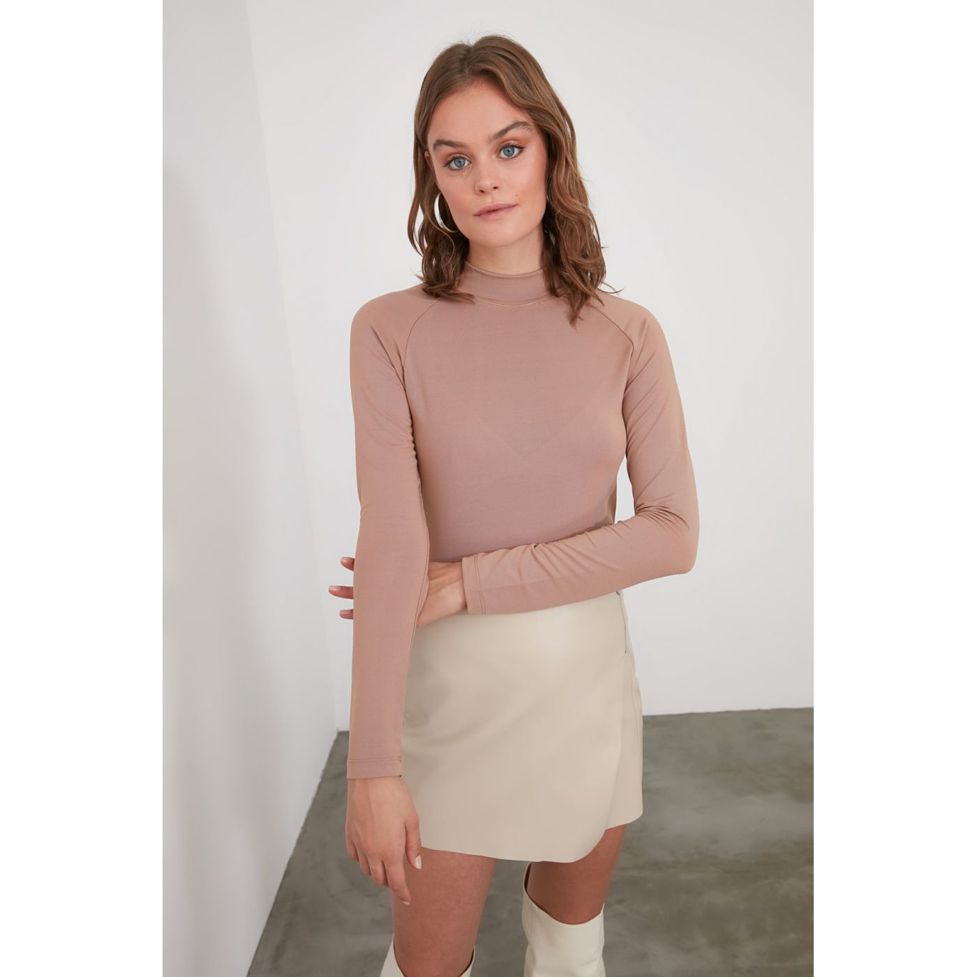 Trendyol Mink Back Detailed Sports Body