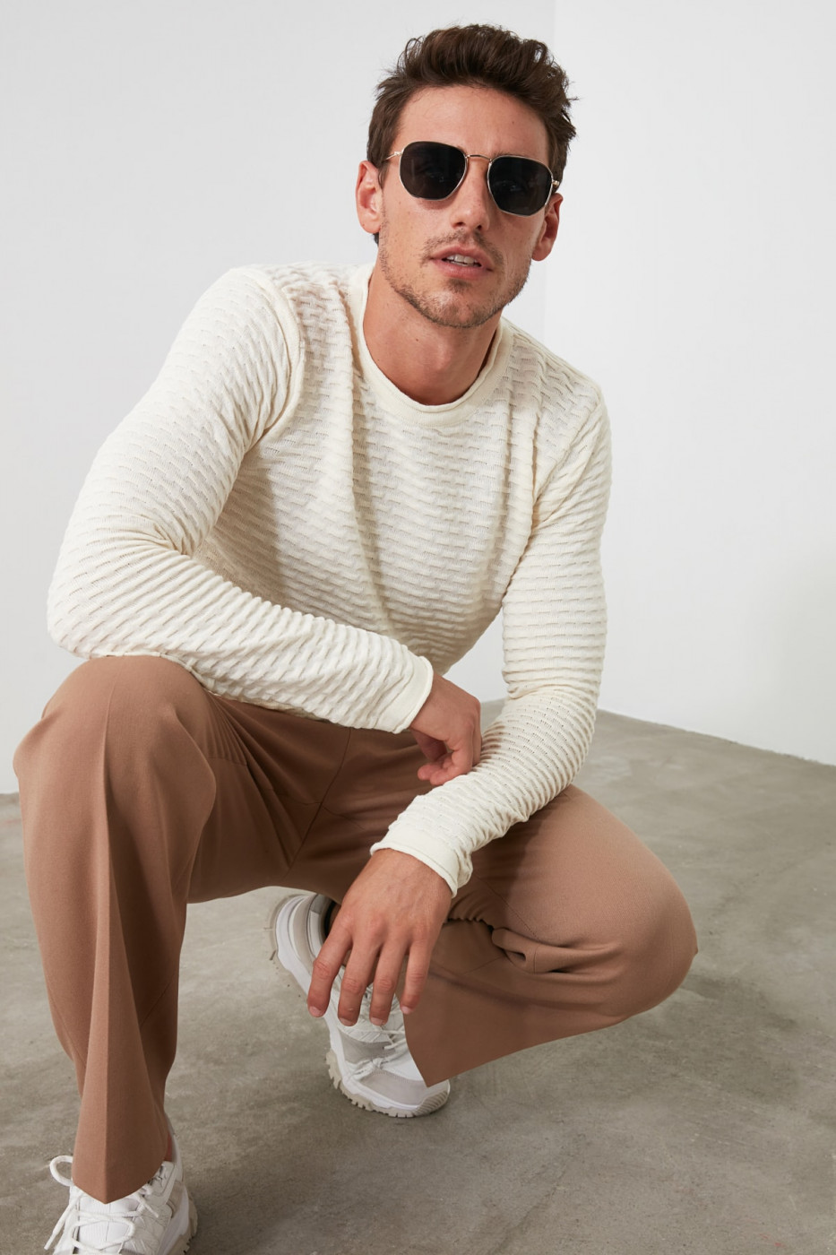 Meeste sviiter Trendyol Textured