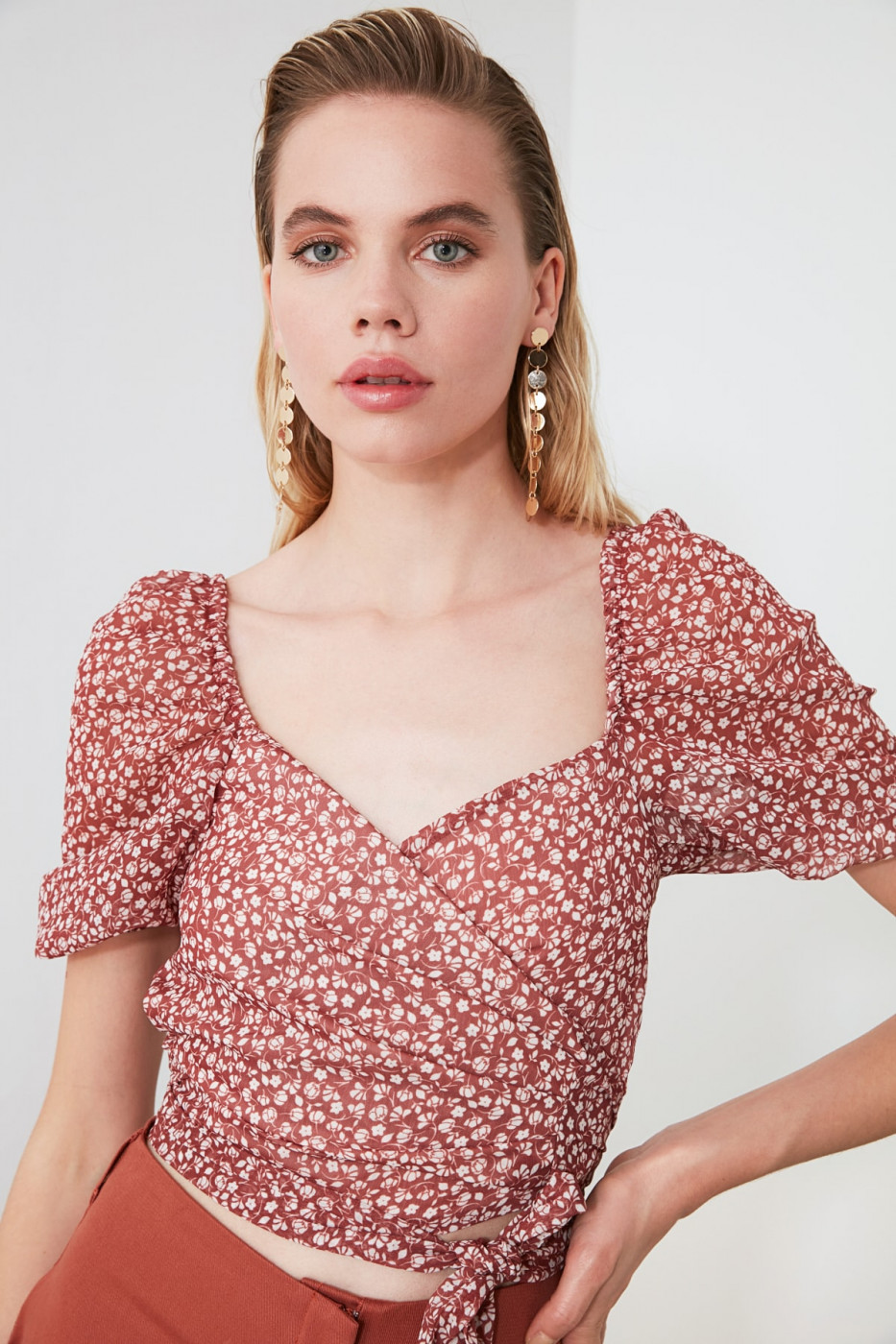 Trendyol Tandute Ruffle Detailed Blouse