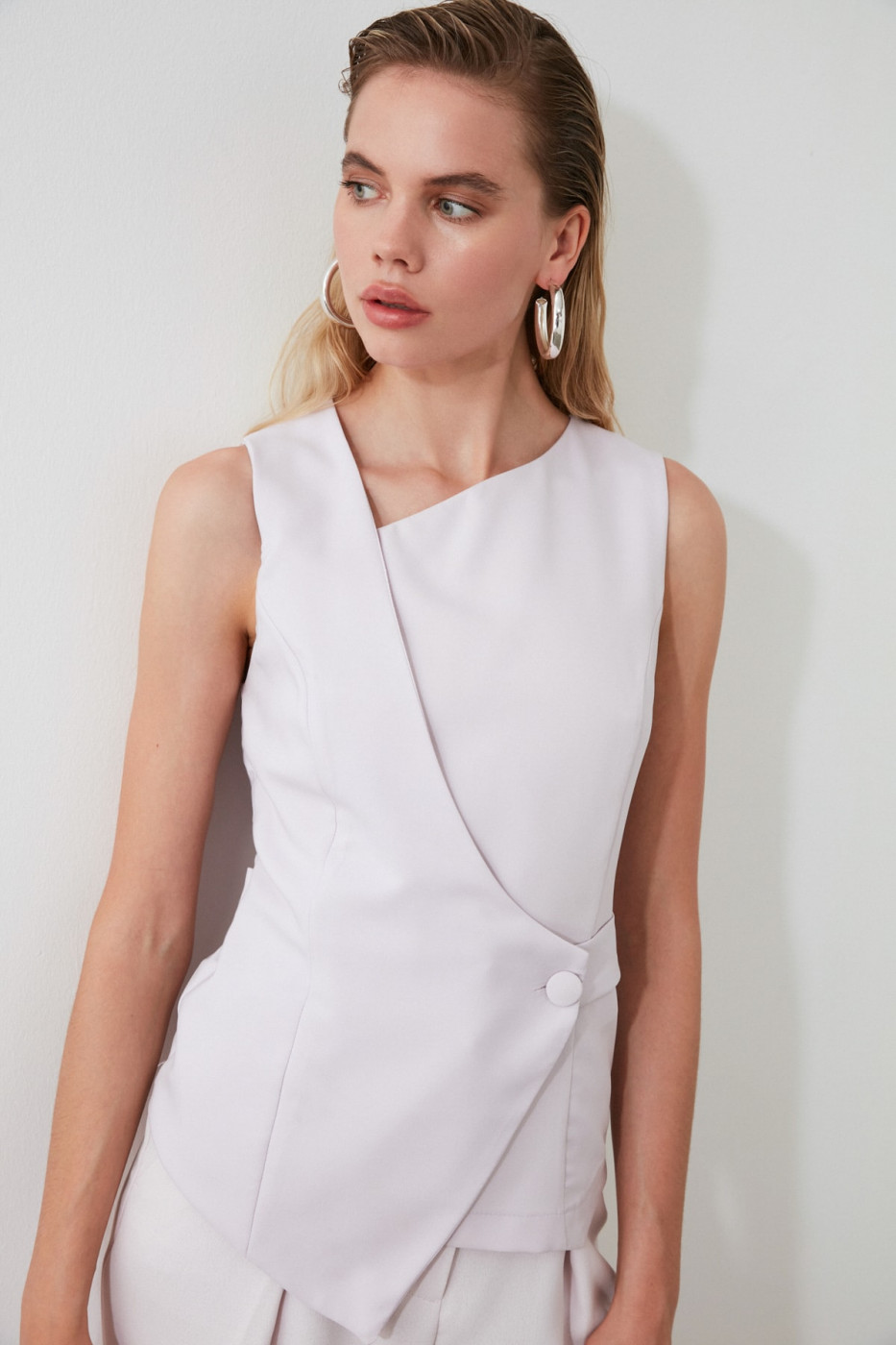 Trendyol Lila Sleeveless Blouse