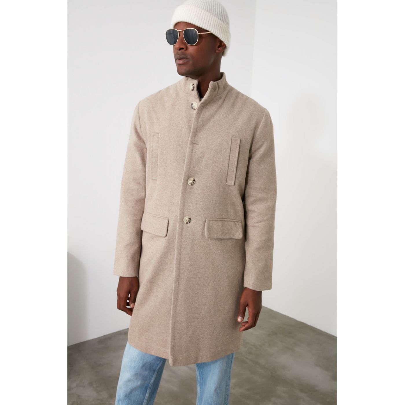 Trendyol Camel Men's Coarse