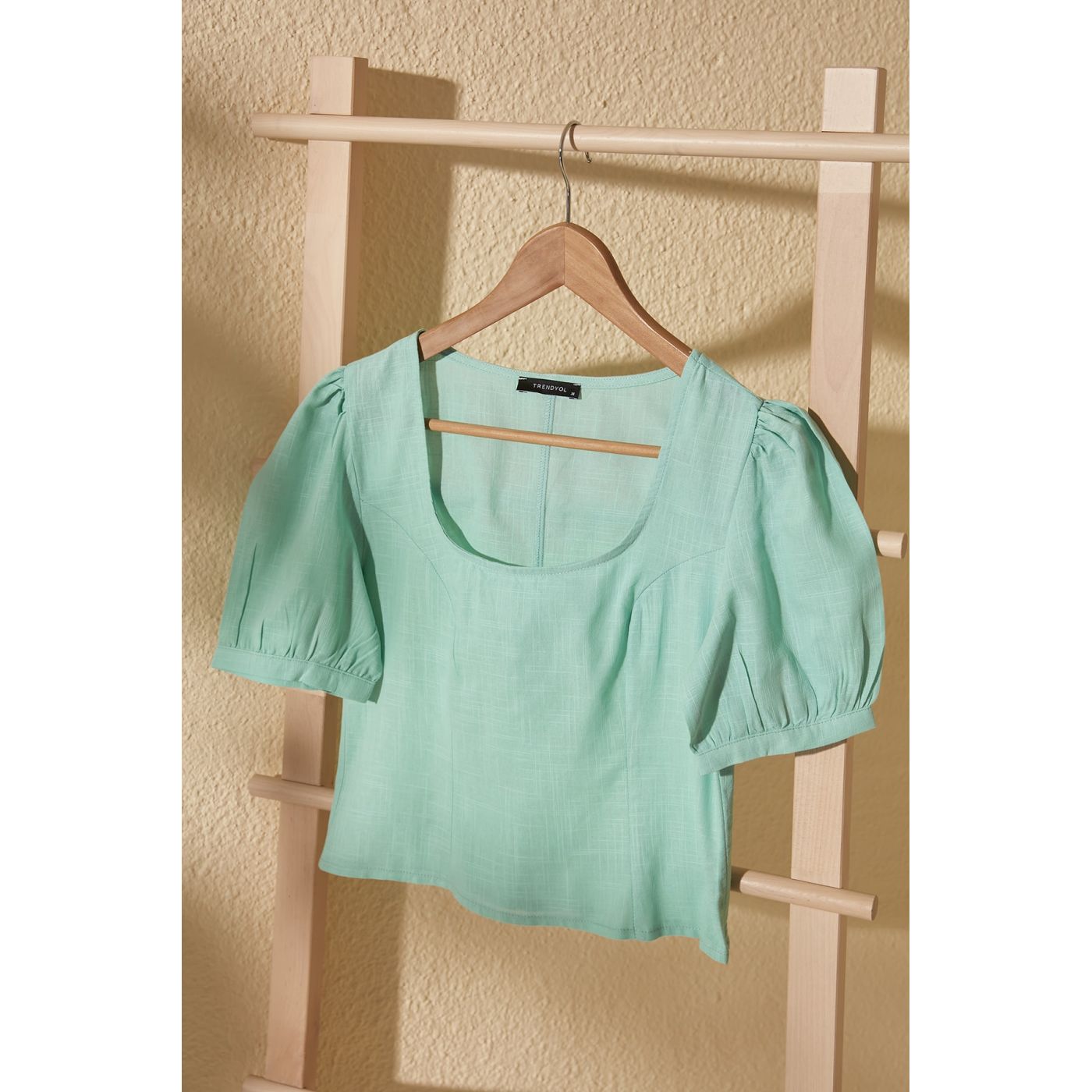 Trendyol Mint Basic Blouse
