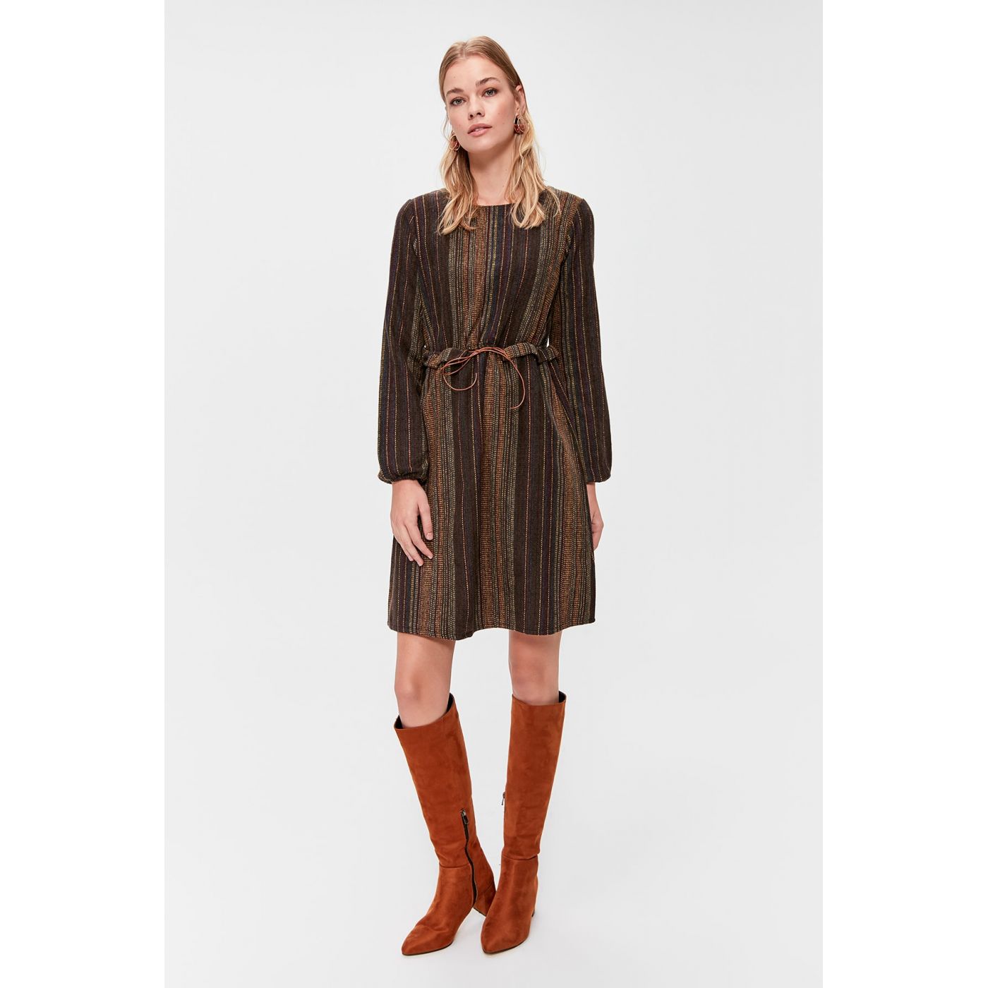 Trendyol Multi-ColourRuffal Ruffled Dress