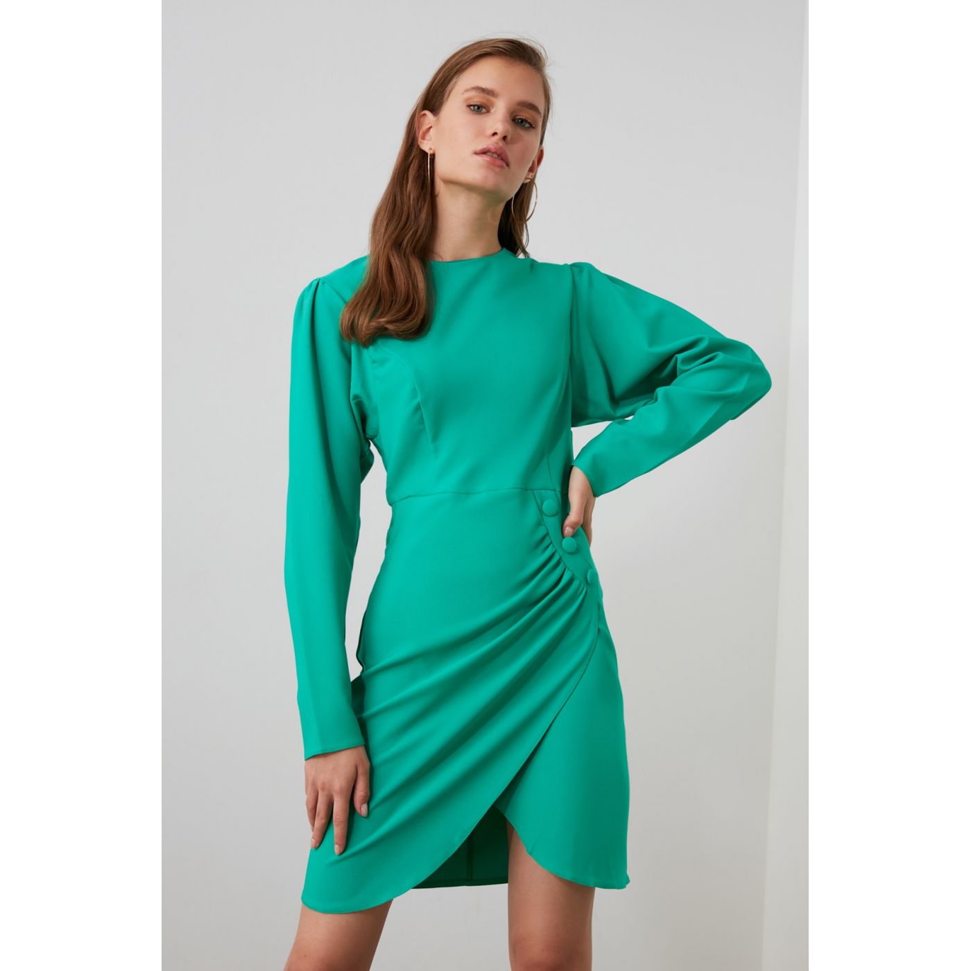 Trendyol Green Shrapnel Dress