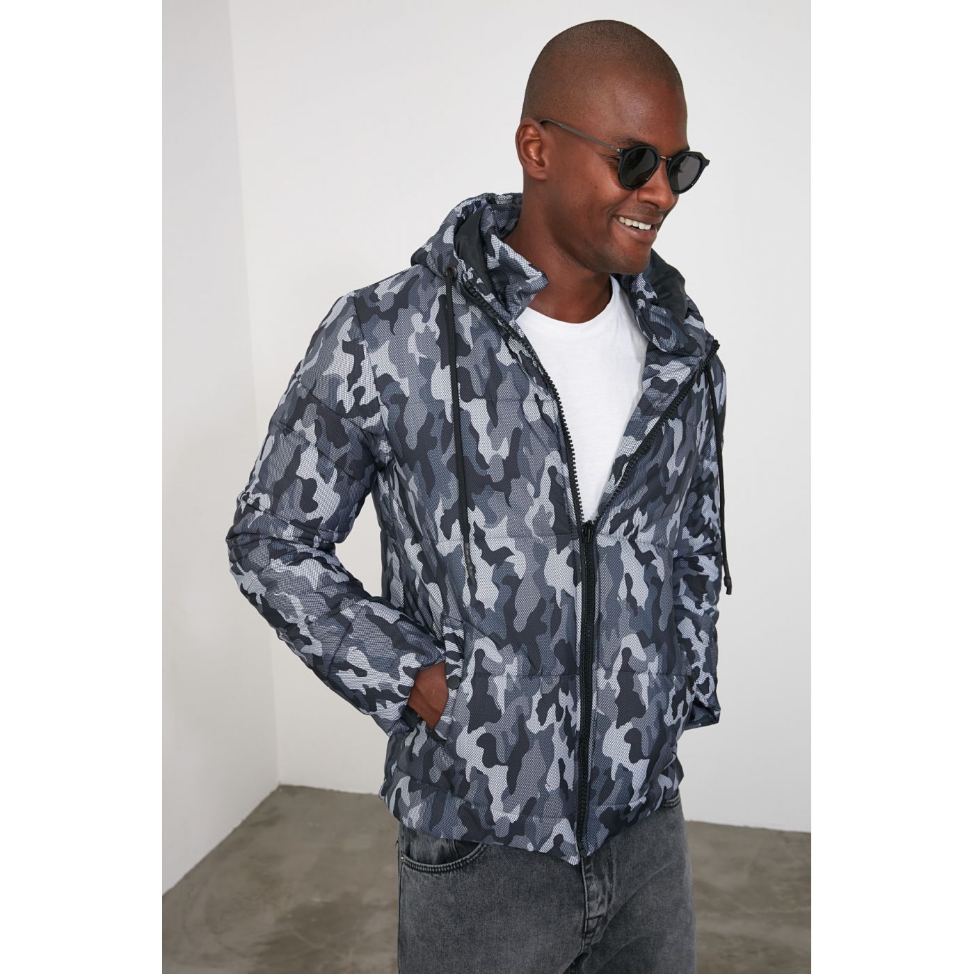 Trendyol Grey Men's Coat
