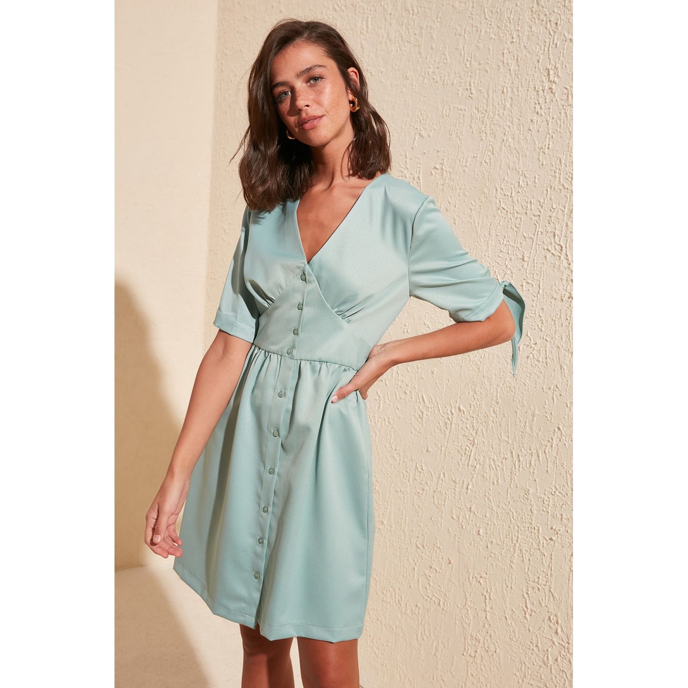 Trendyol Mint Shirt Dress