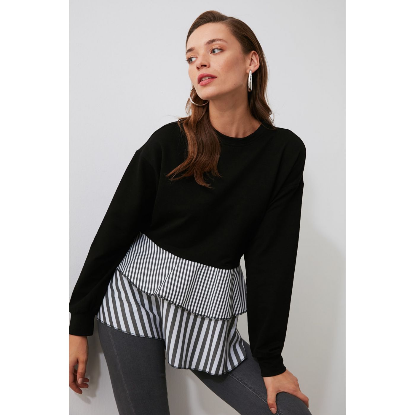 Naiste dressipluus Trendyol Frill detailed
