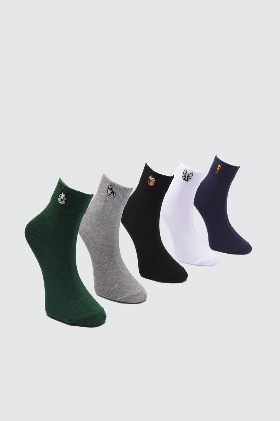 Trendyol Grey Men's 5 Socket Socks