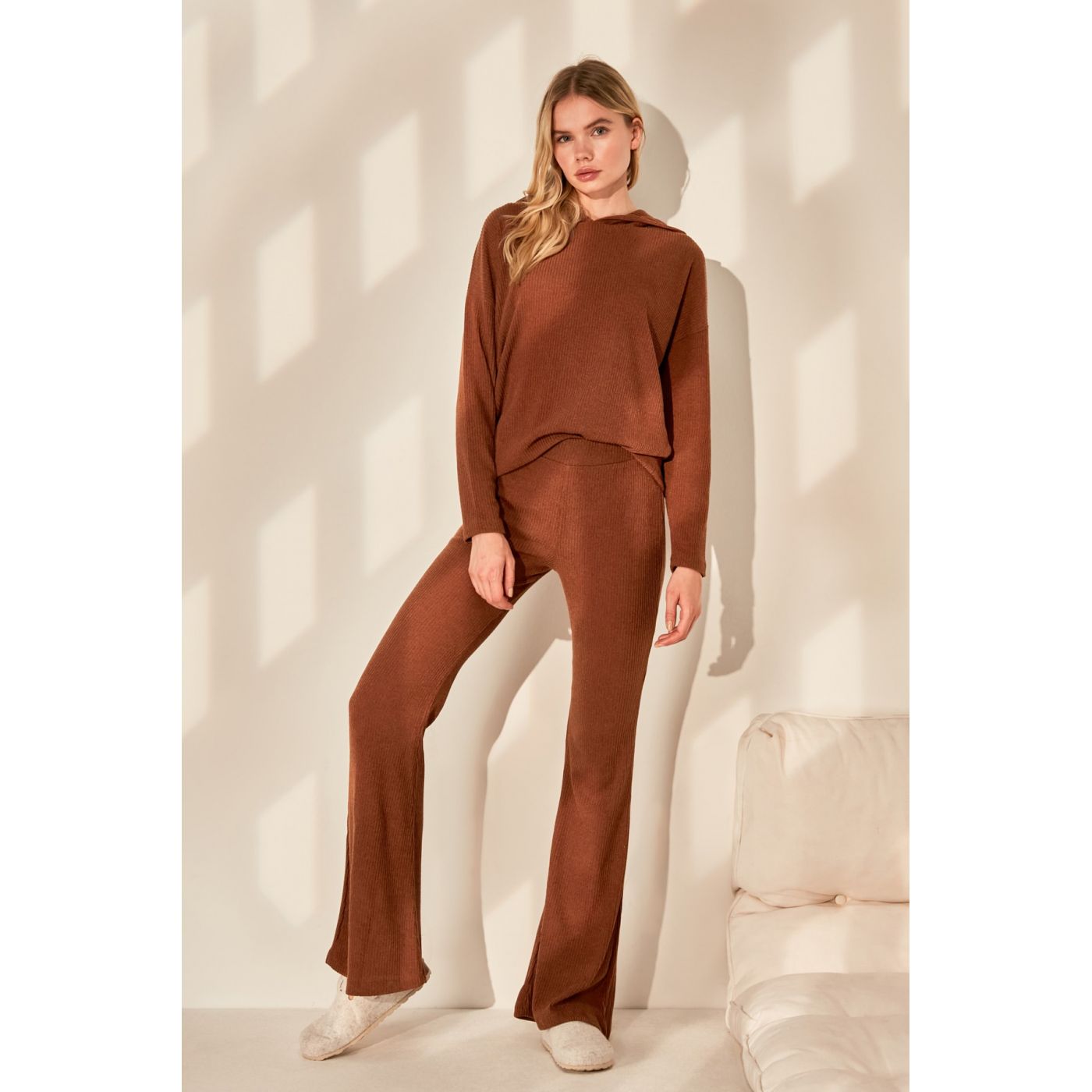 Trendyol Cinnamon Wick Knitted Trousers