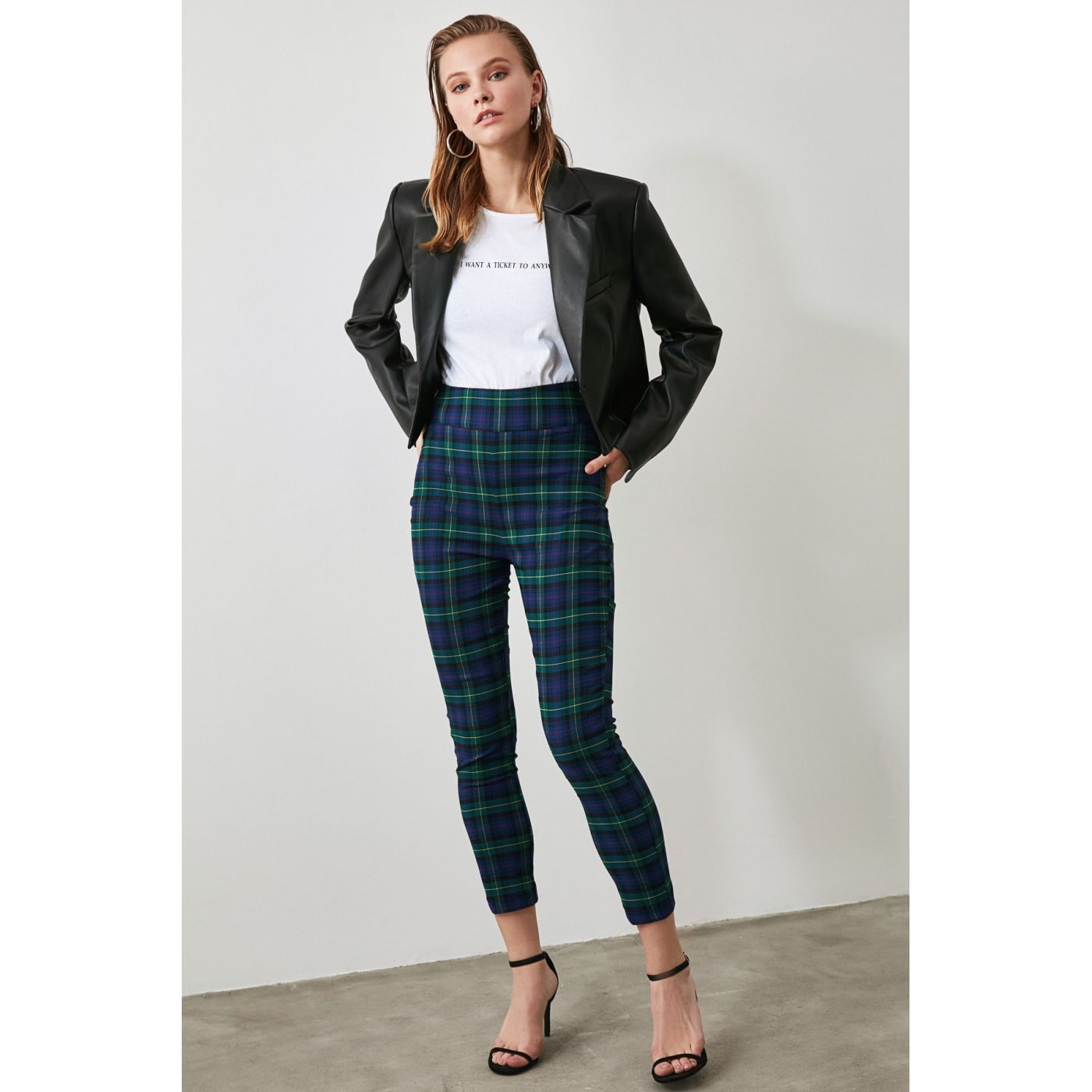 Trendyol Multi-Color High Waist Pants