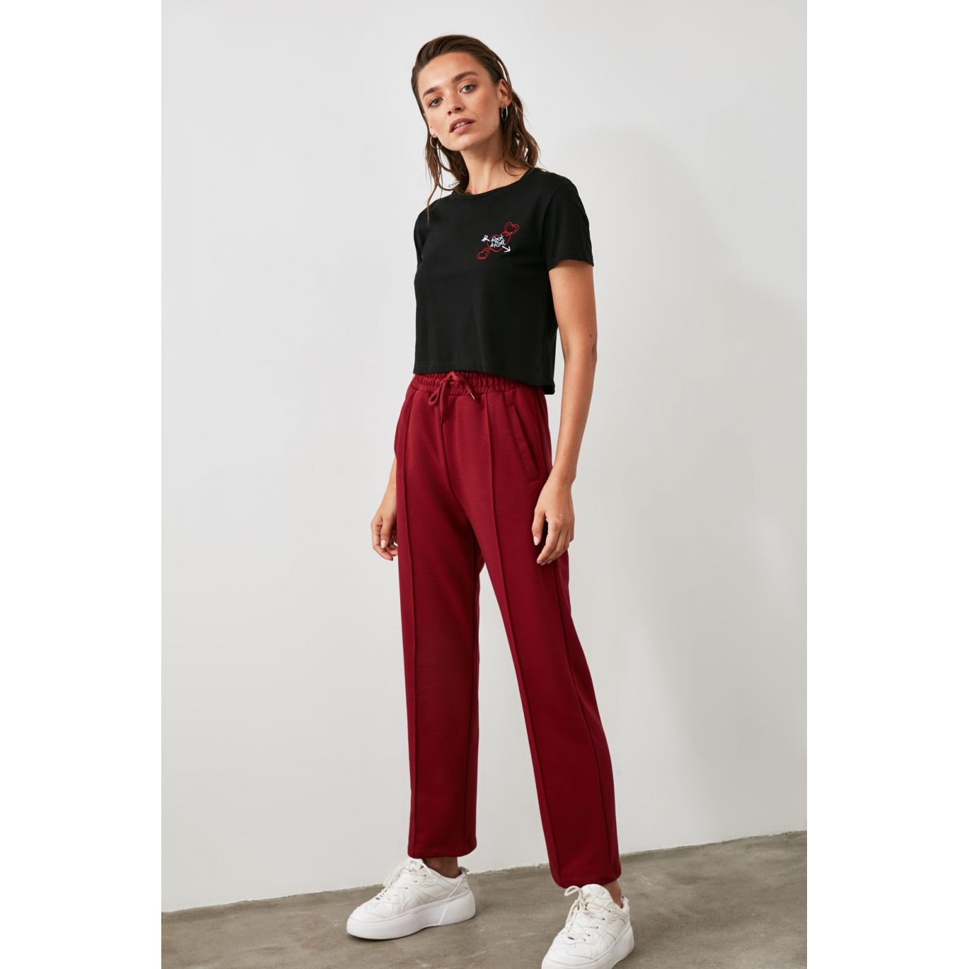 Trendyol Elderd Ribbed Knitted Tracksuit bottom