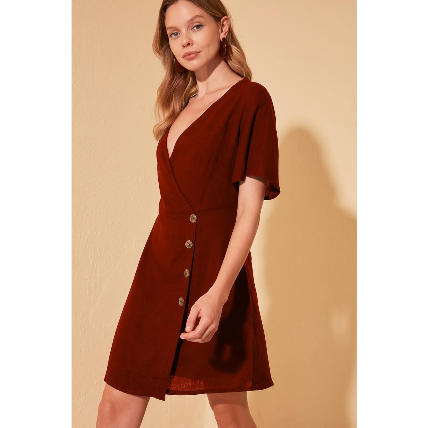 Trendyol Tdare Button Dress