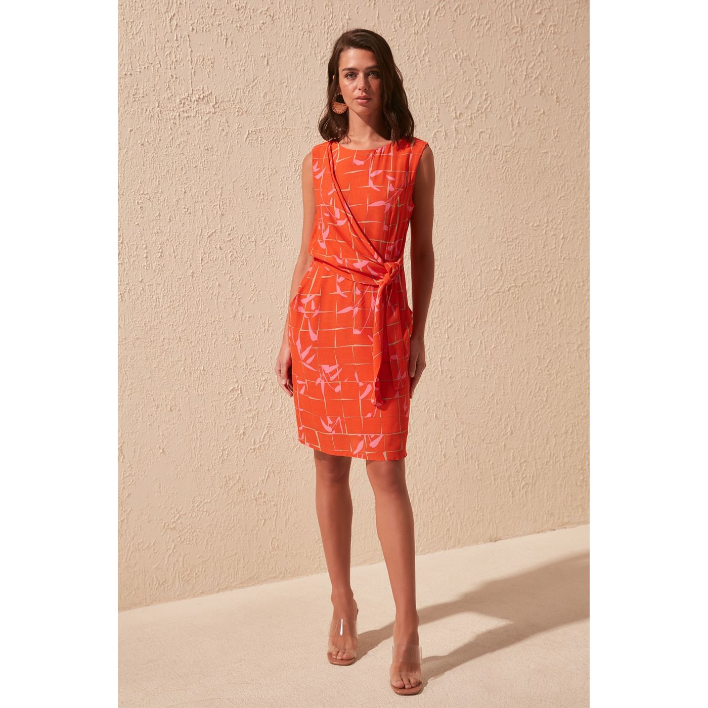 Trendyol Orange Moored Dress