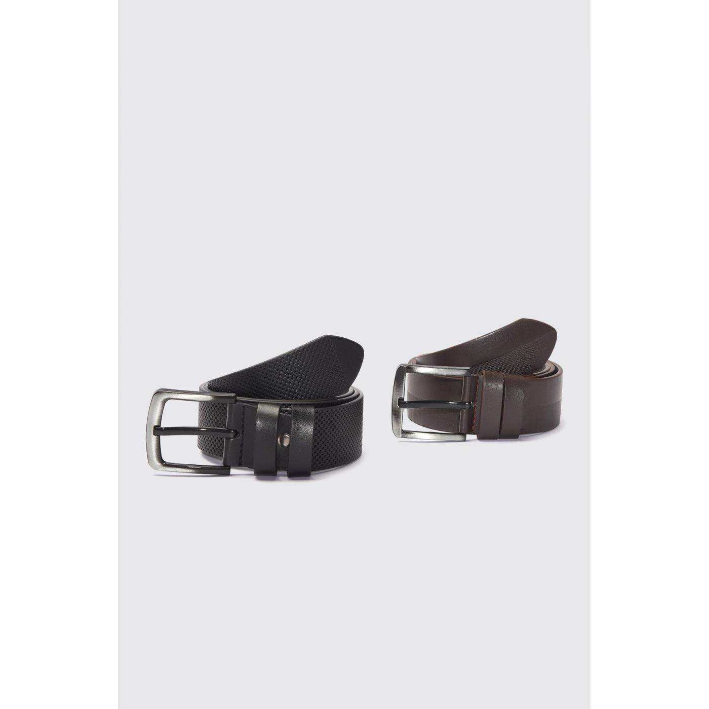 Trendyol Multicolored Men's 2-way FD Leather Belt
